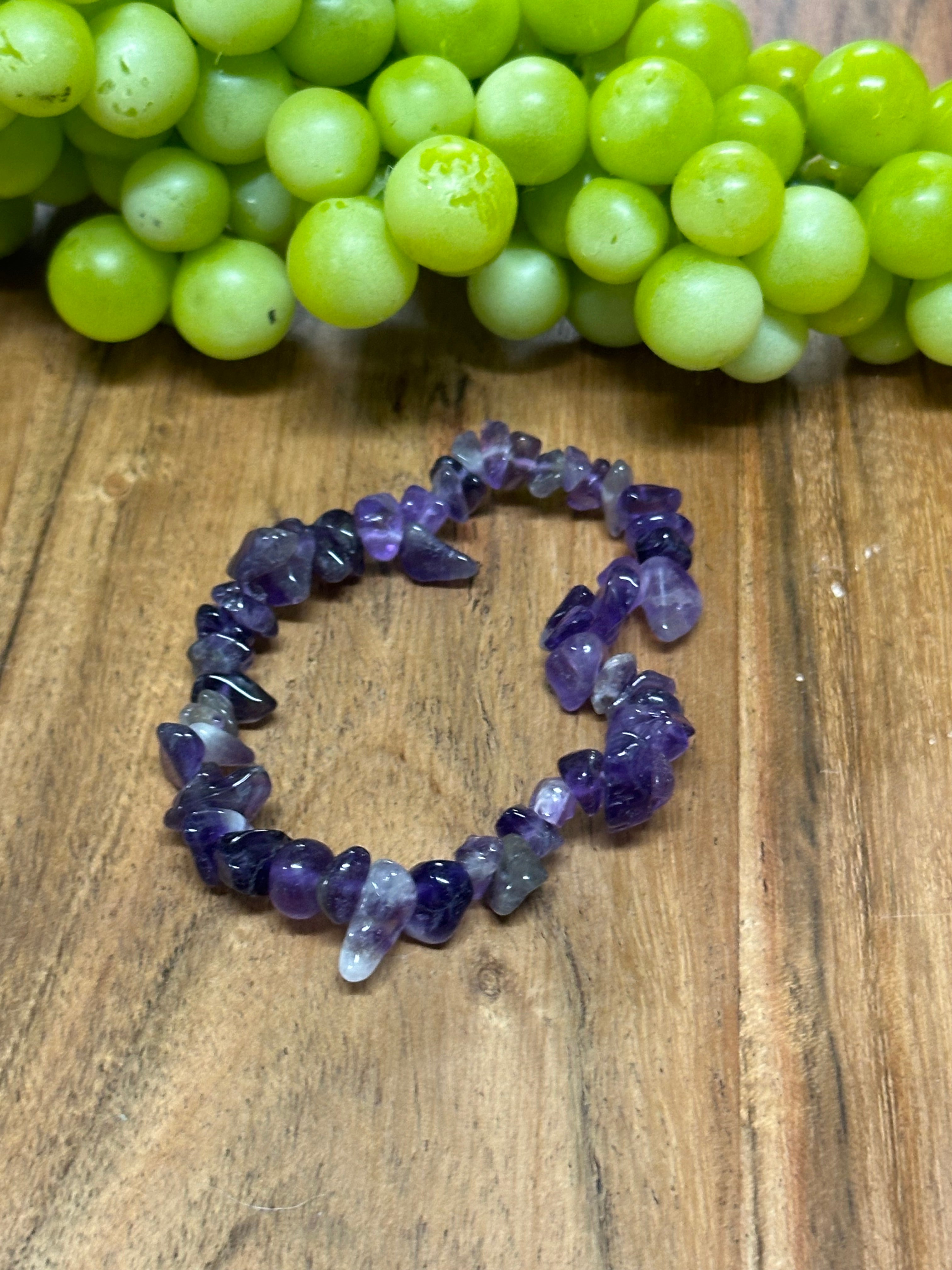 Southwest Strung Amethyst Bracelet