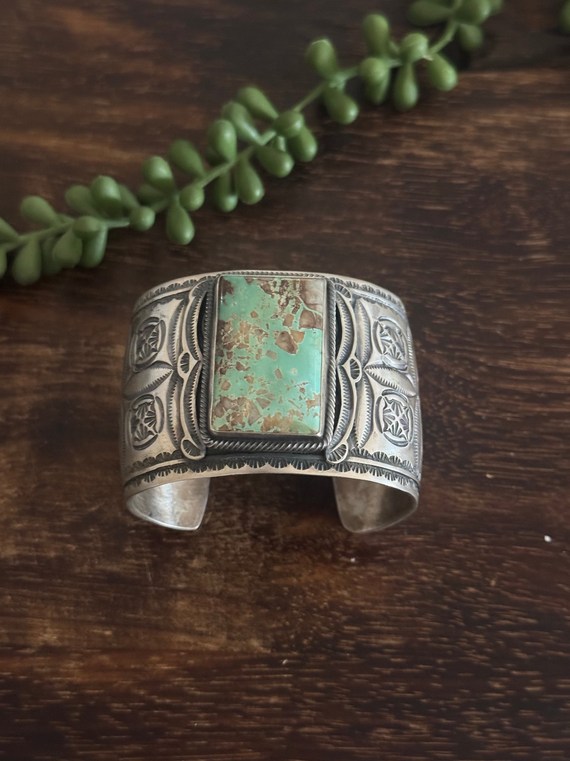 Randy Boyd Royston Turquoise & Sterling Silver Cuff Bracelet