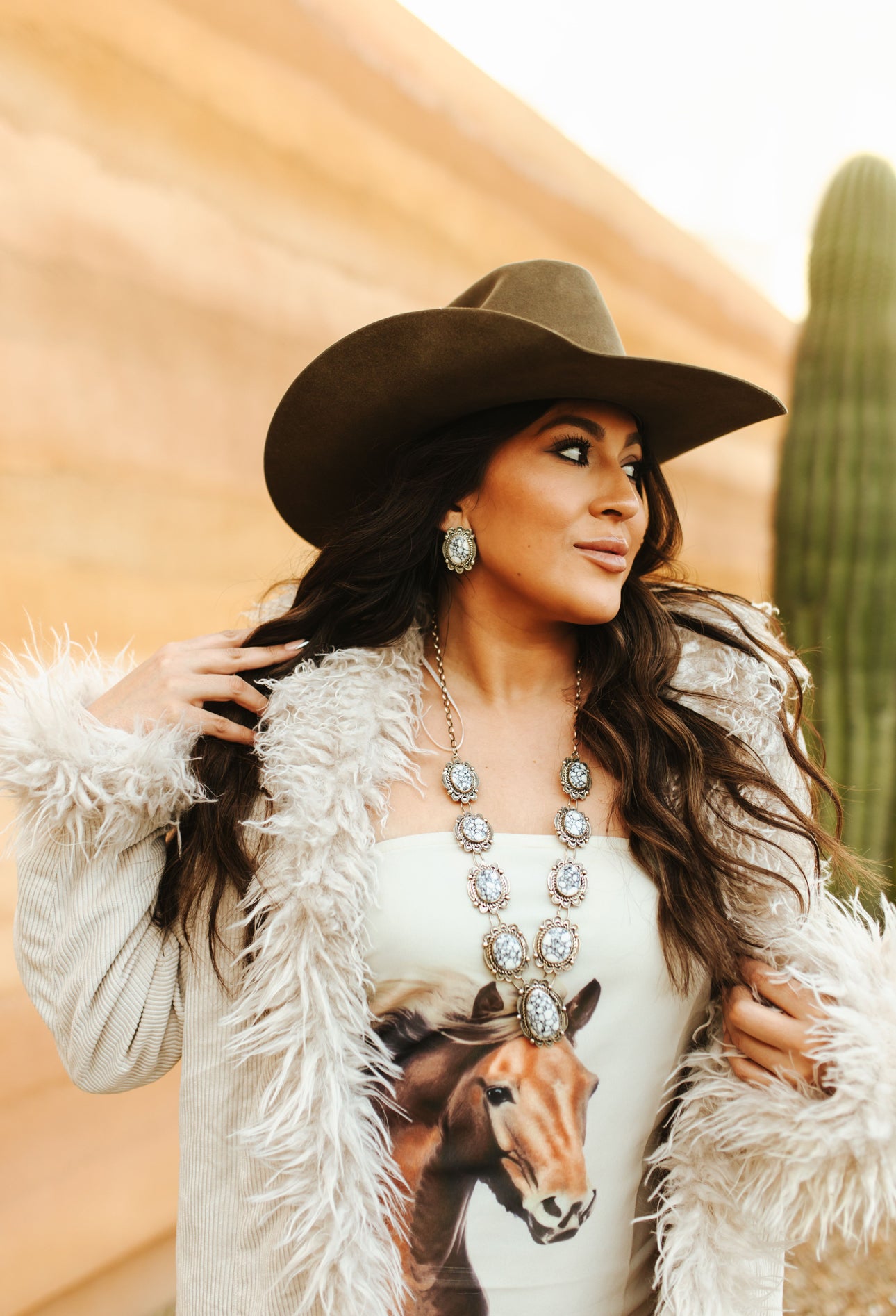 Betta Lee White Gibbsite & Sterling Silver Necklace Set