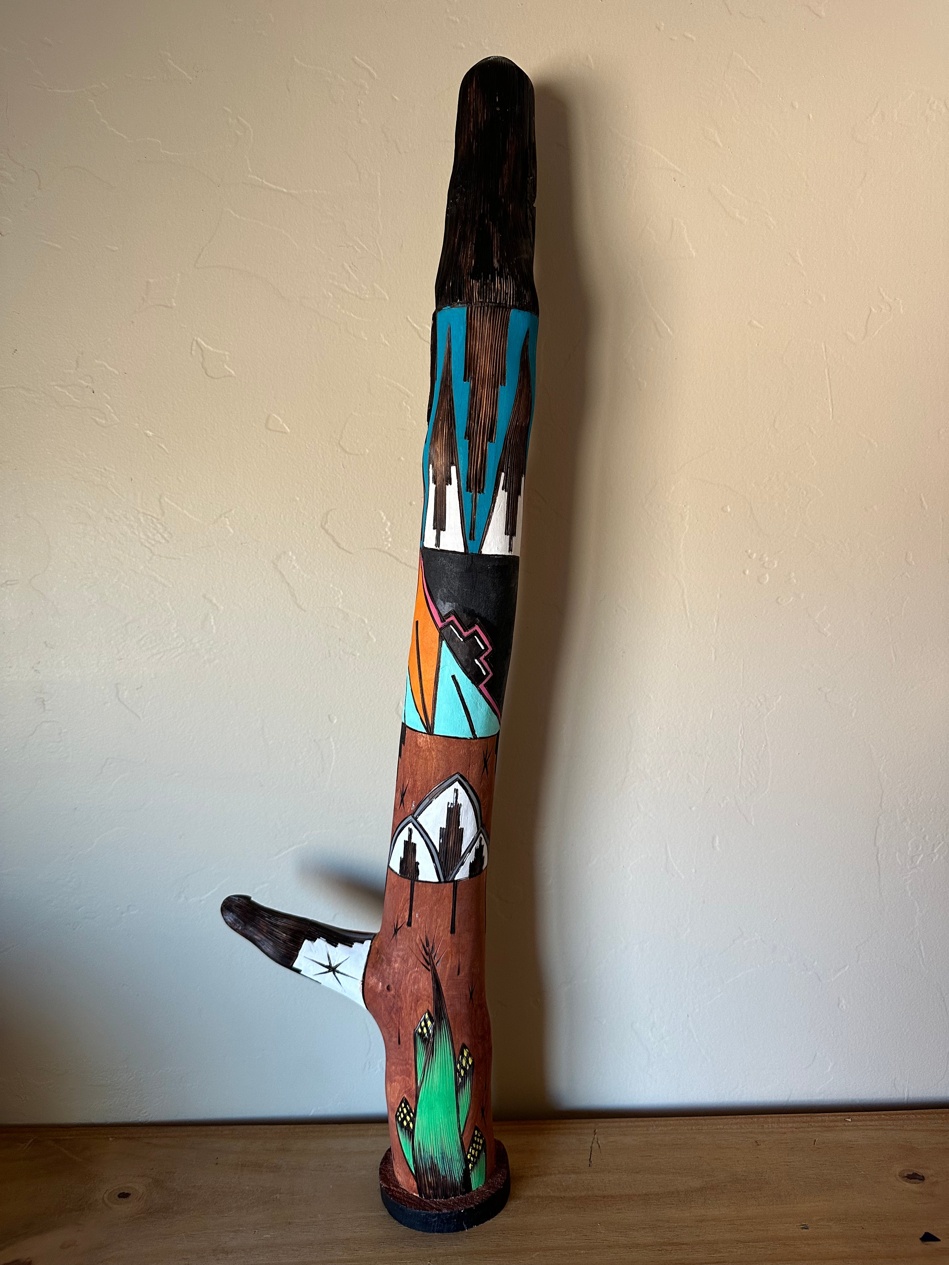 Renaldo Yazzie Navajo Made Wood Carving