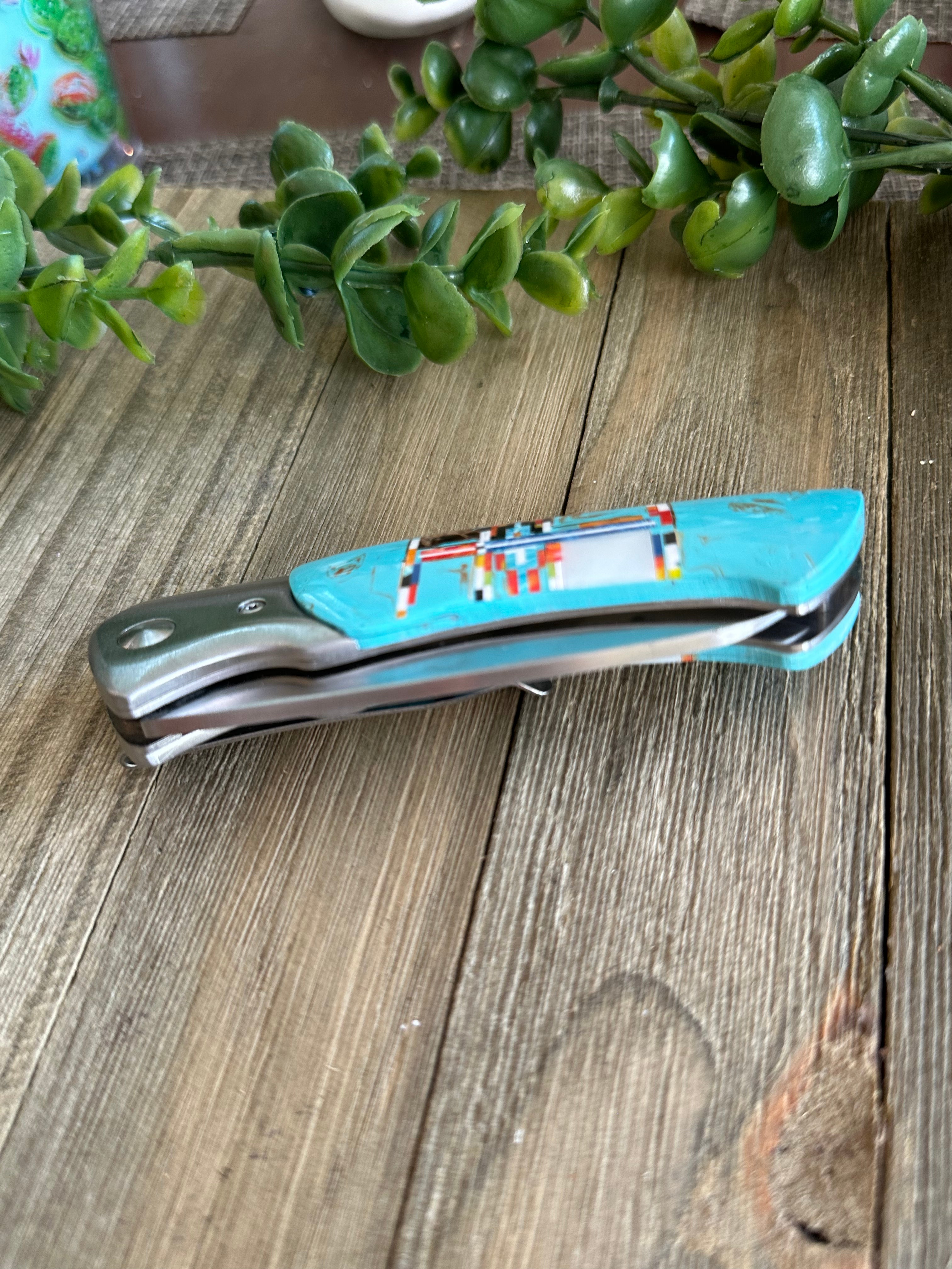 Southwest Made Stainless Steel Pocket Knife