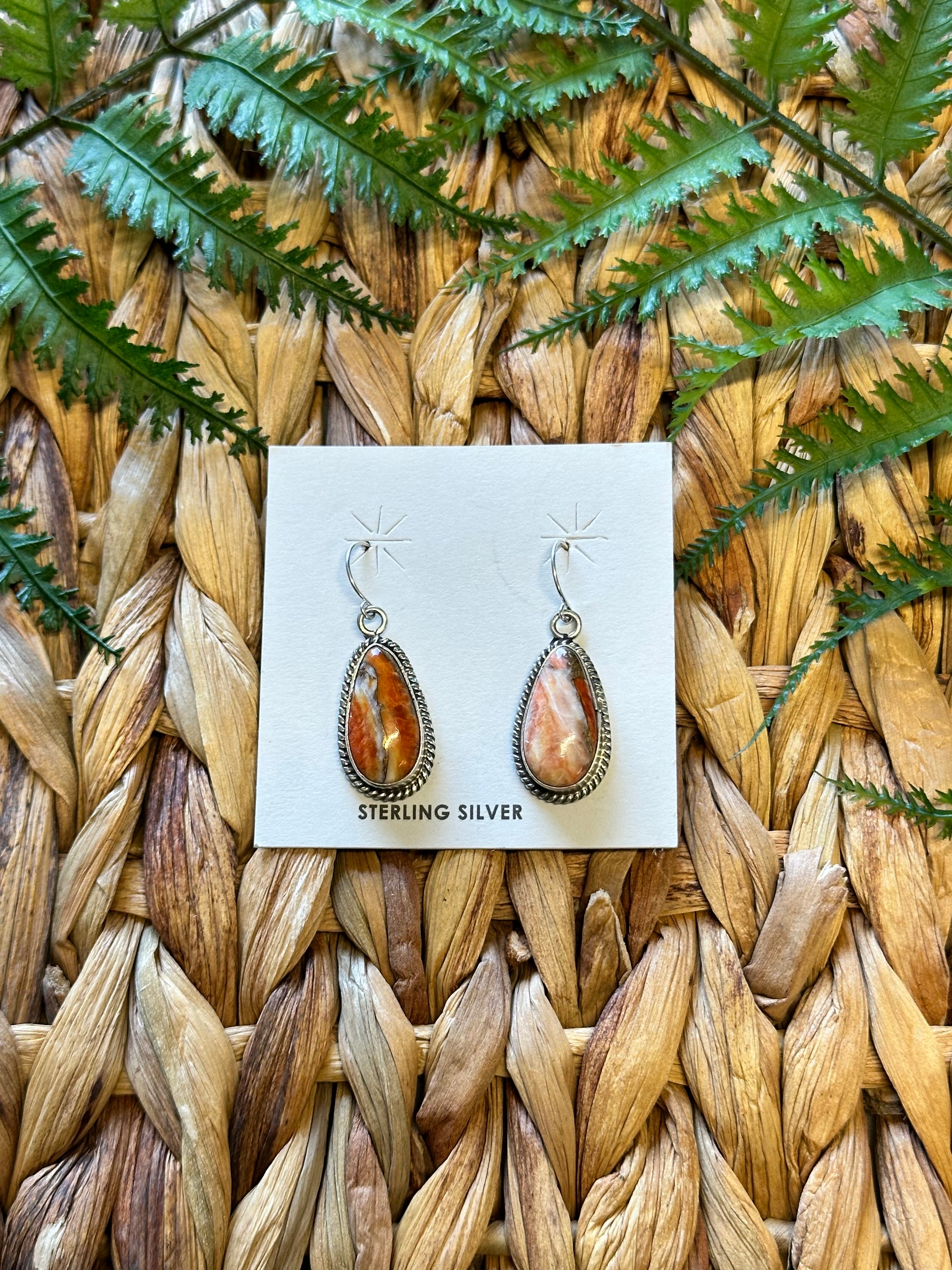 Elouise Kee Mohave Turquoise & Sterling Silver Pearls Dangle Earrings