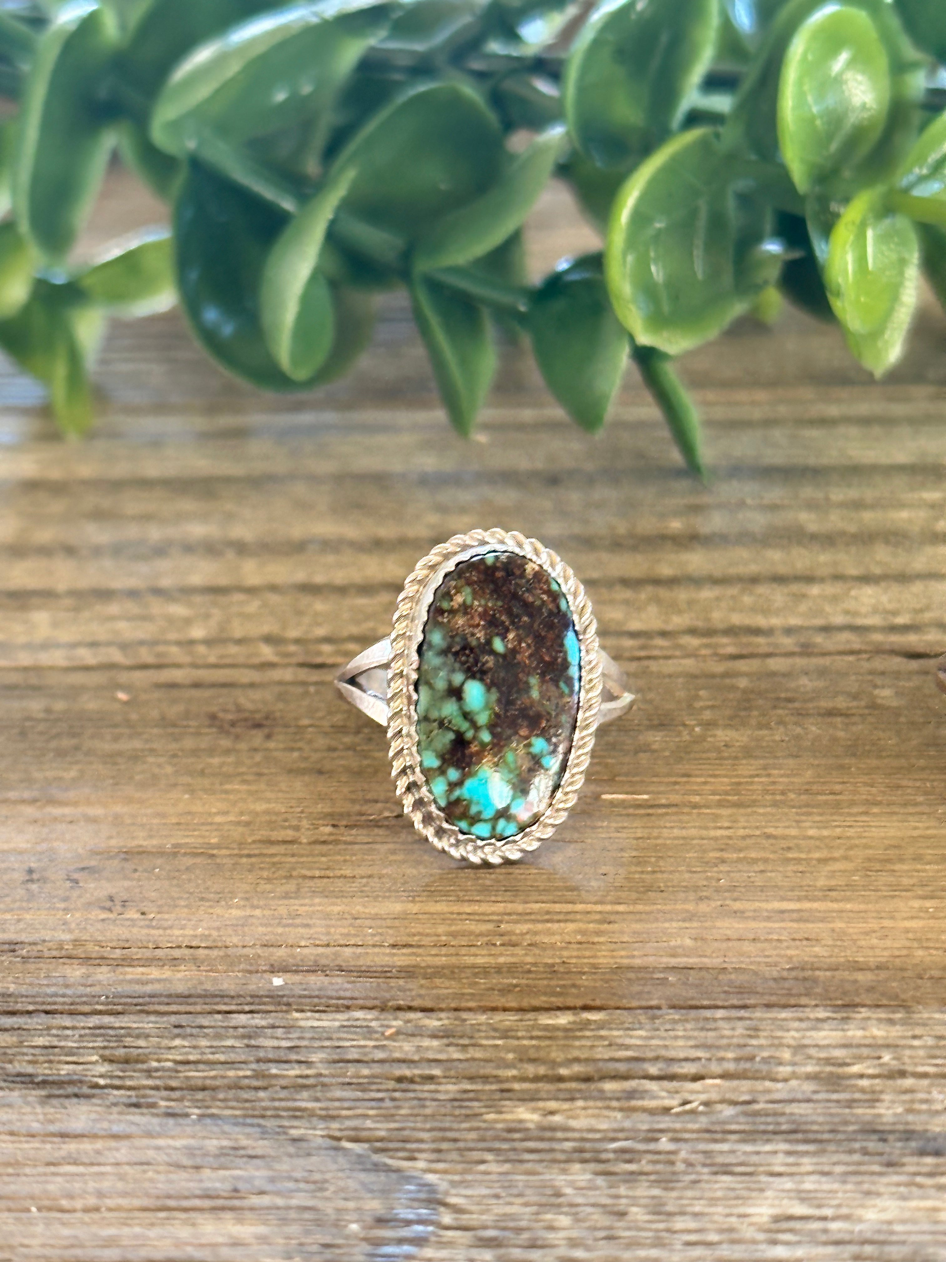 Reda Galvan Kingman Turquoise & Sterling Silver Ring