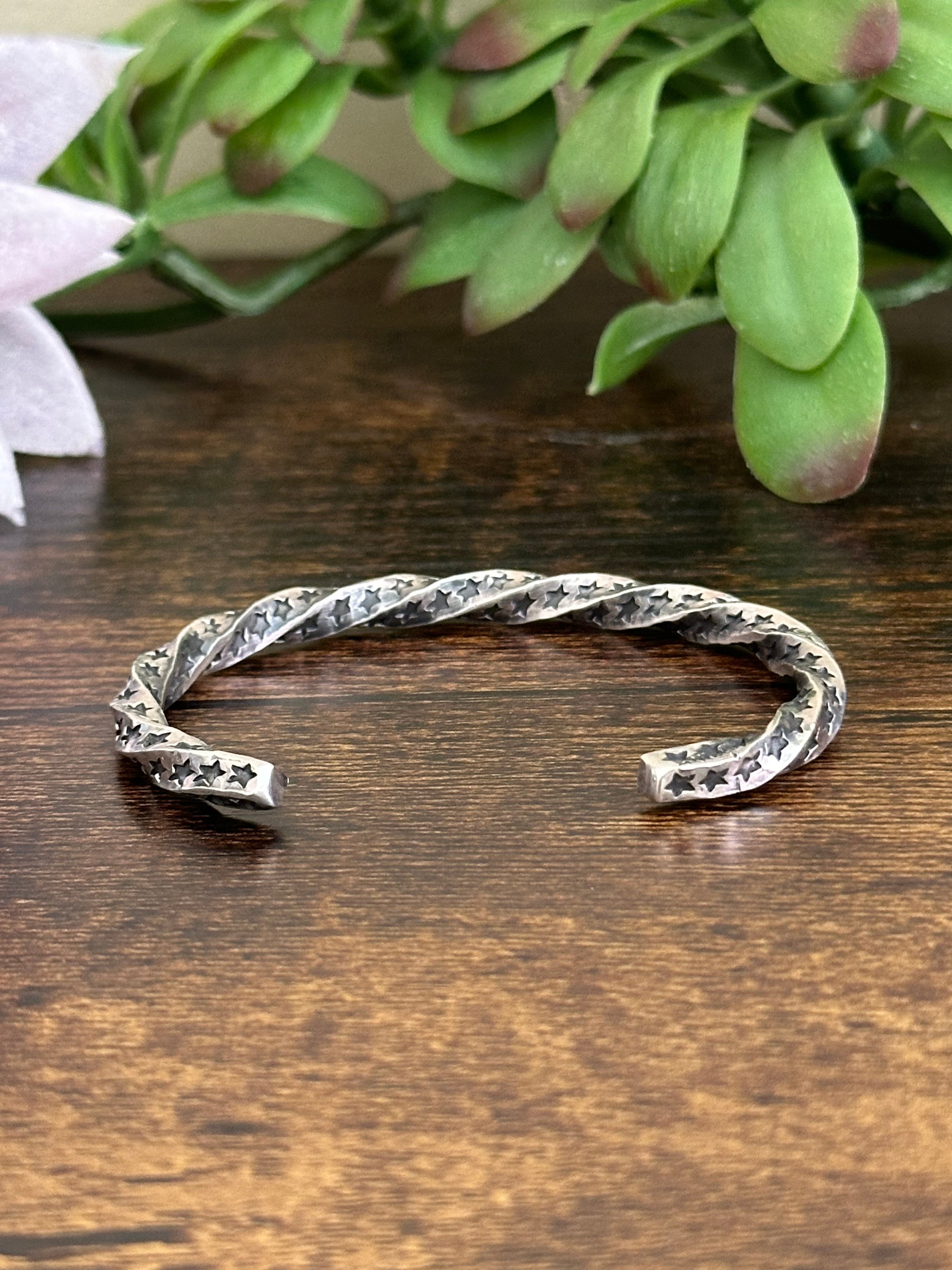 Sunshine Reeves Sterling Silver Cuff Bracelet