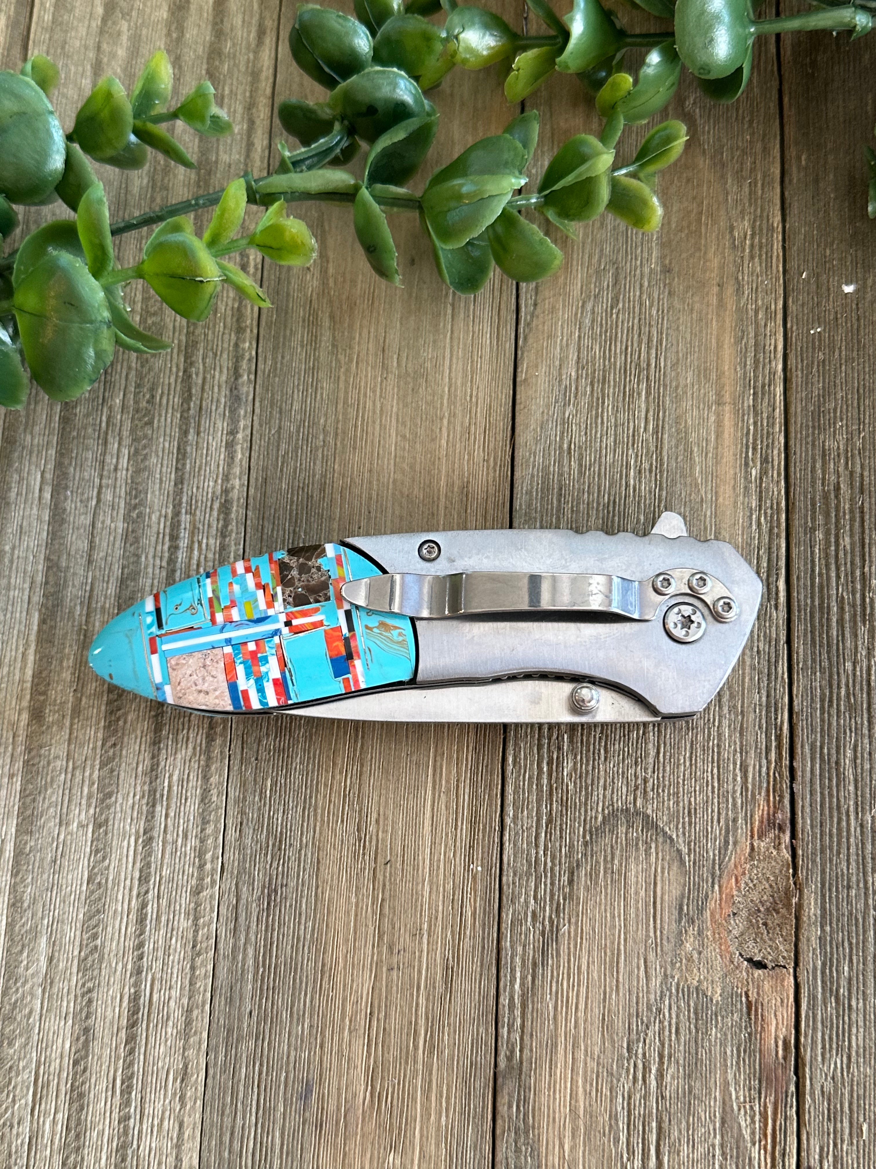 Southwest Made Stainless Steel Pocket Knife