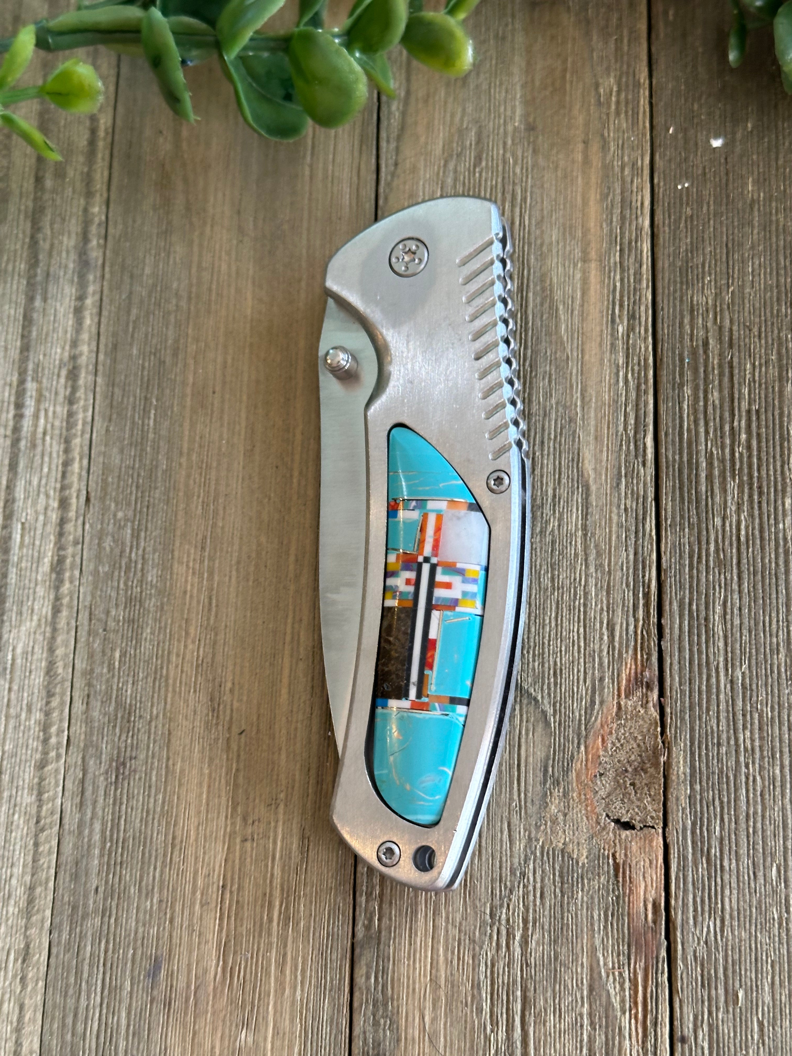 Southwest Made Stainless Steel Pocket Knife