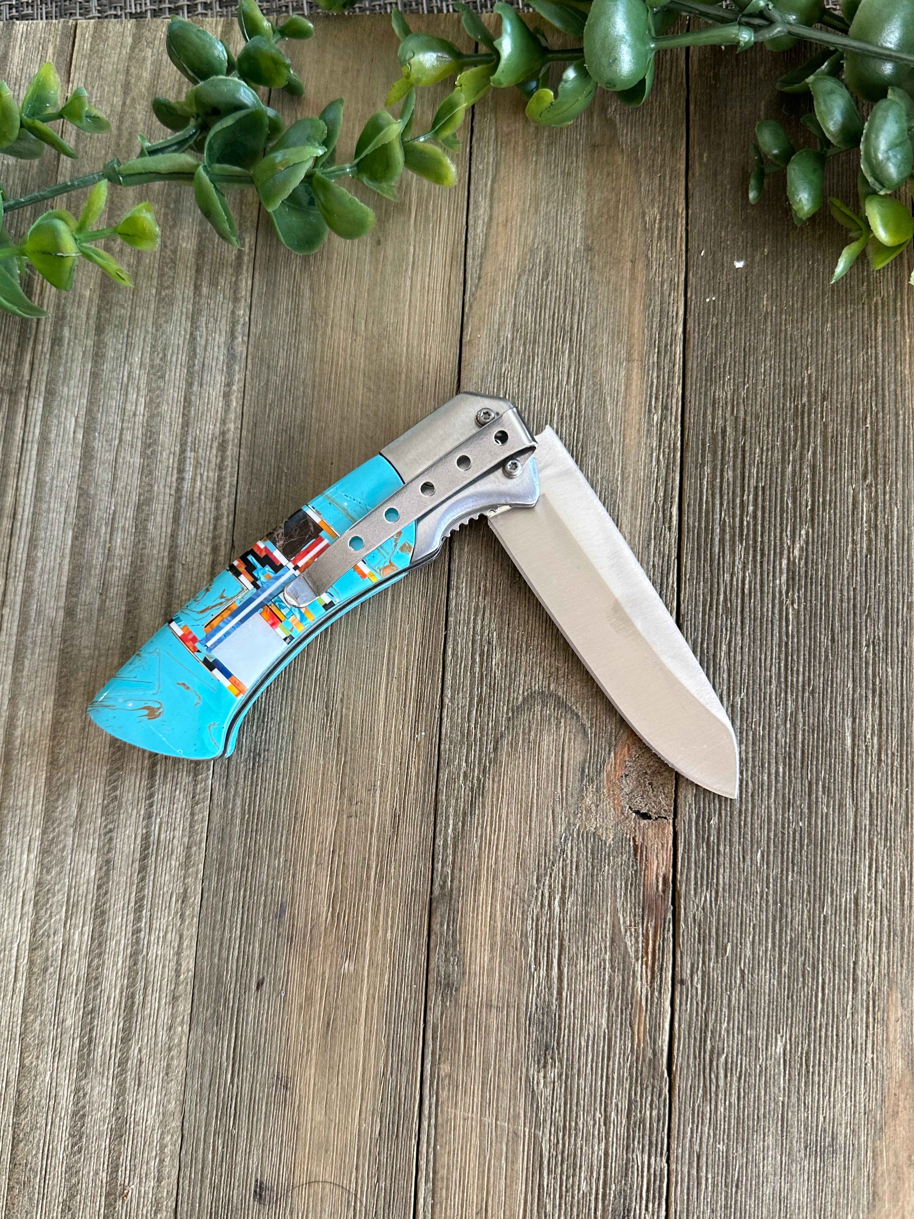 Southwest Made Stainless Steel Pocket Knife