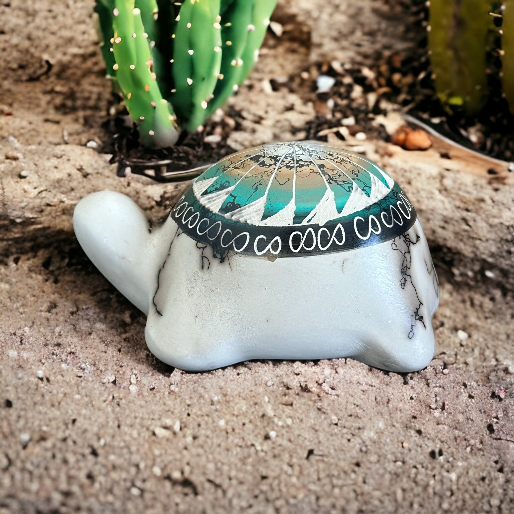 Vanessa Sam Navajo Made Turtle Pottery