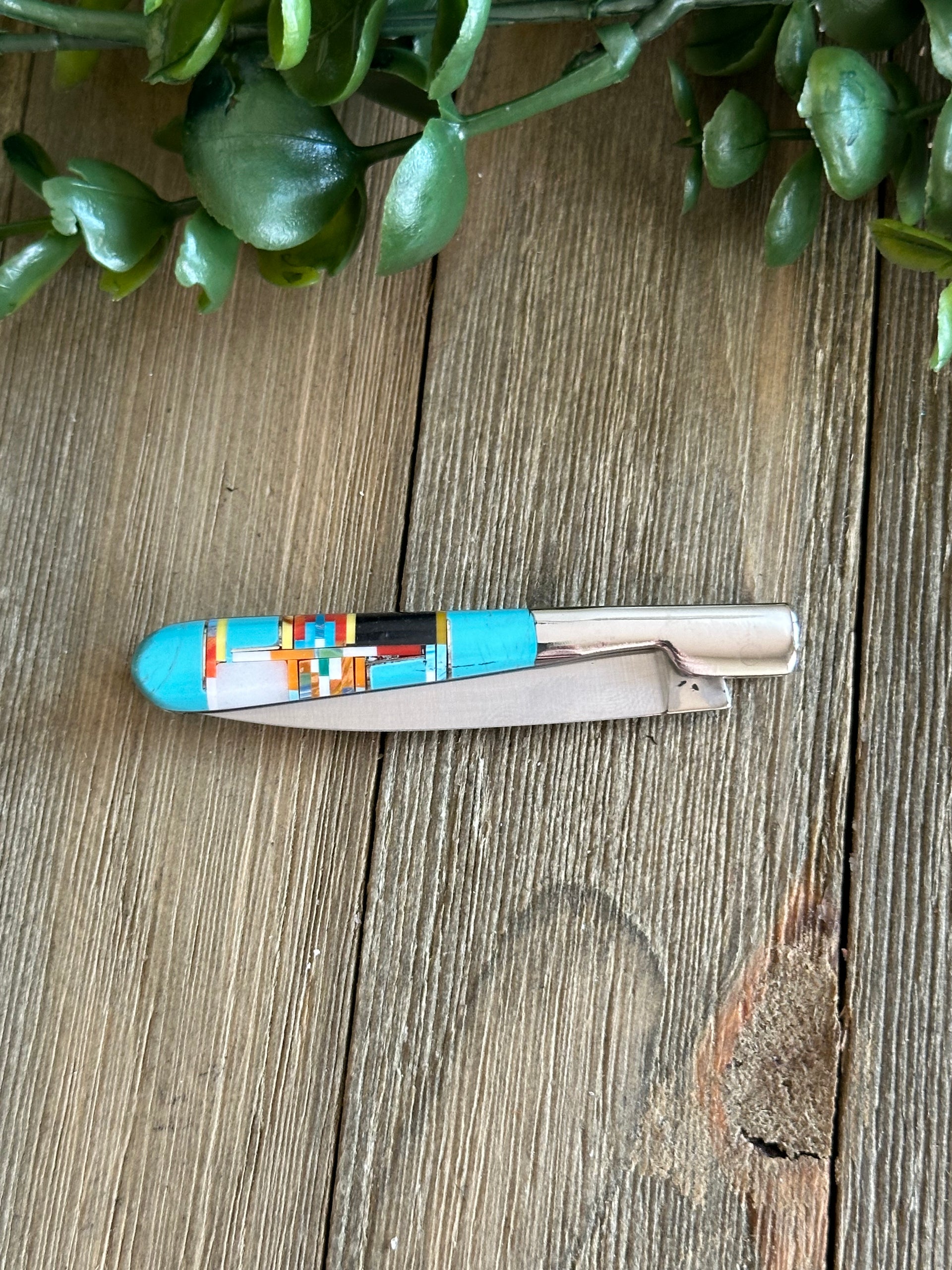 Southwest Made Stainless Steel Pocket Knife