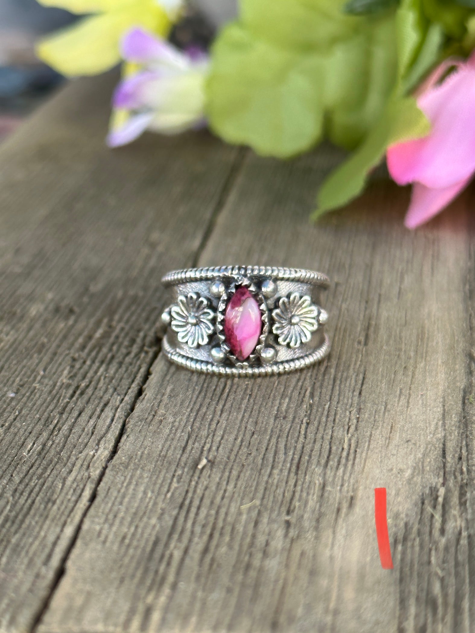 Southwest Made Purple Mohave & Sterling Silver Ring