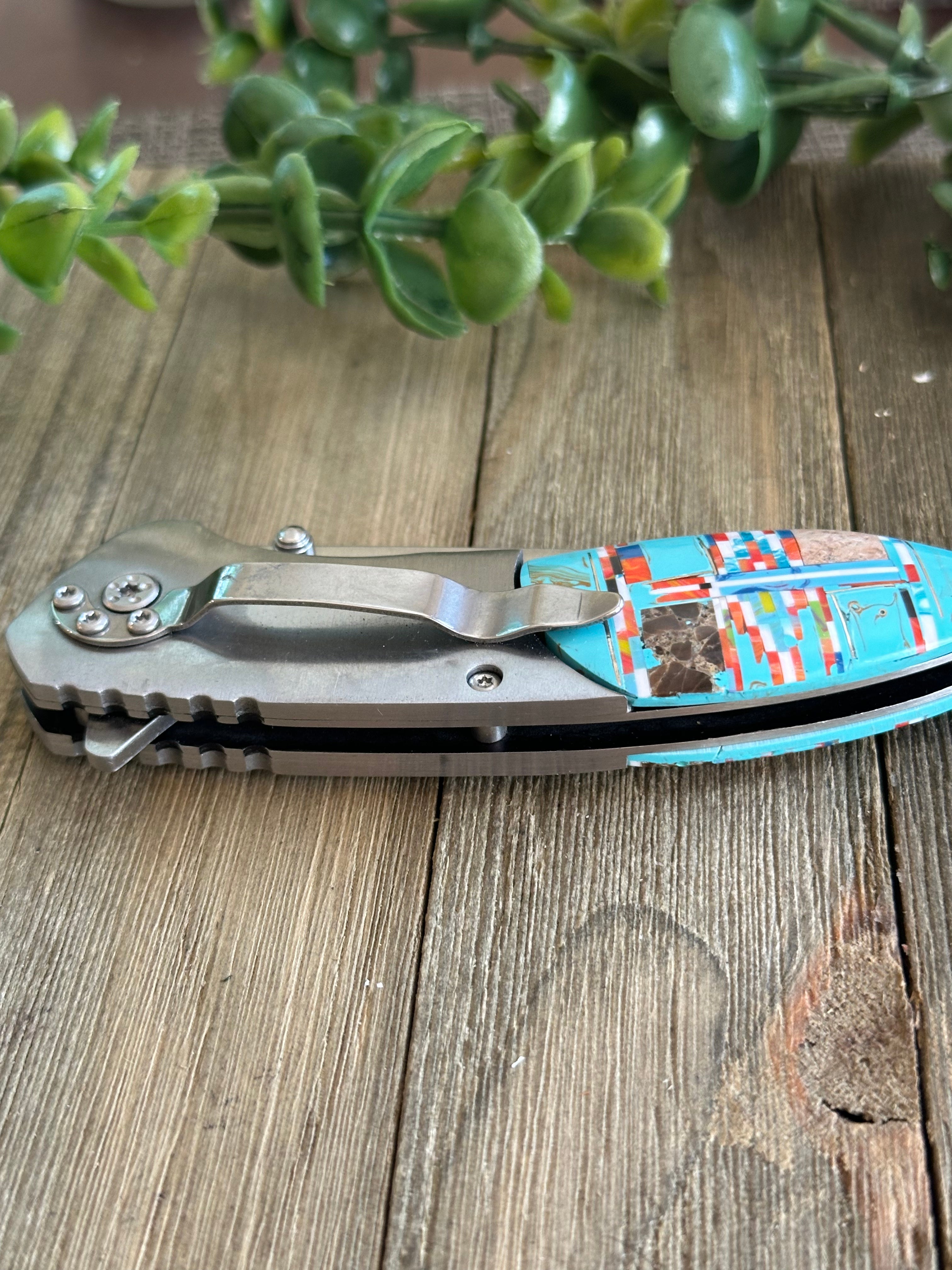 Southwest Made Stainless Steel Pocket Knife