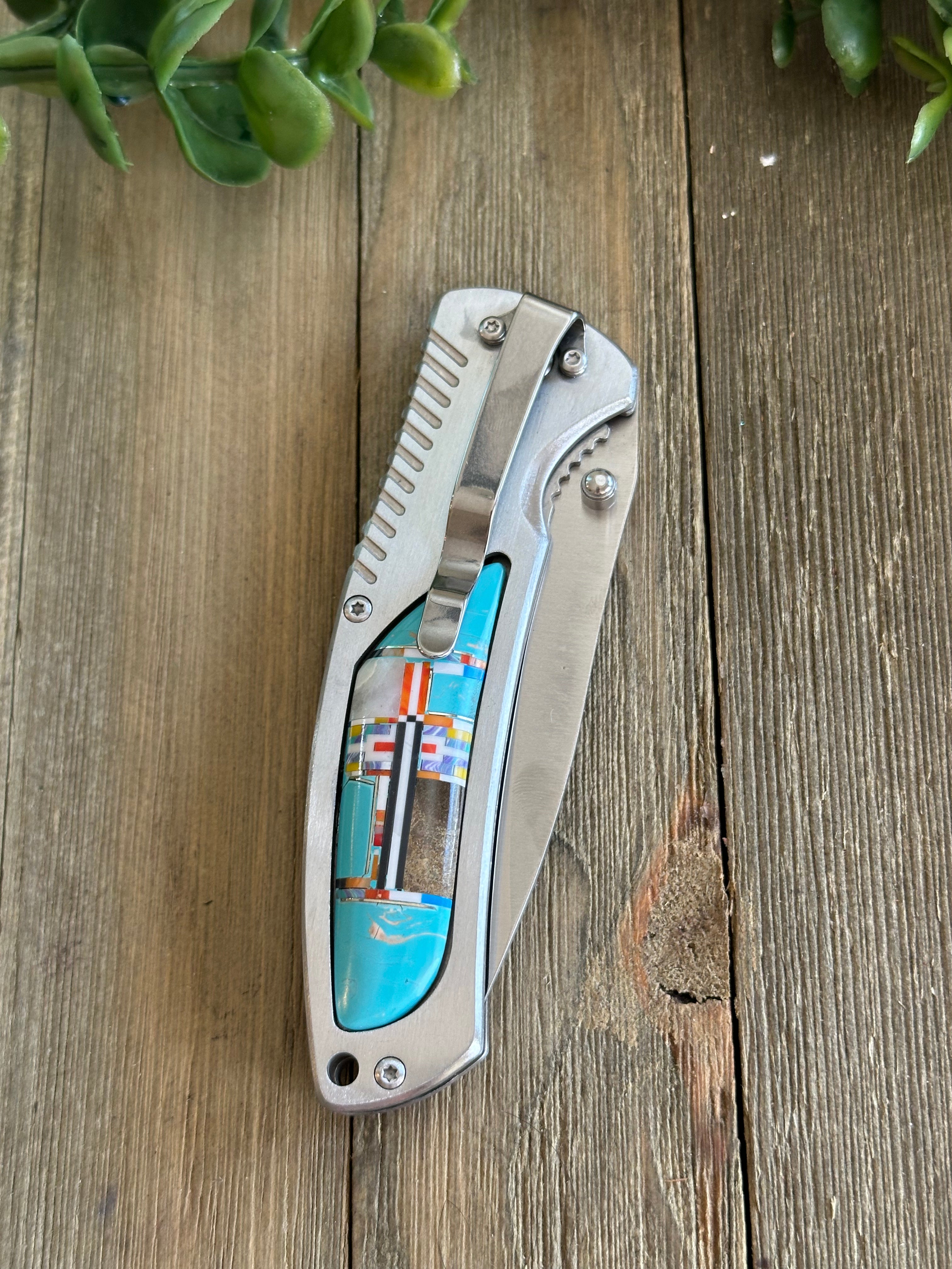 Southwest Made Stainless Steel Pocket Knife