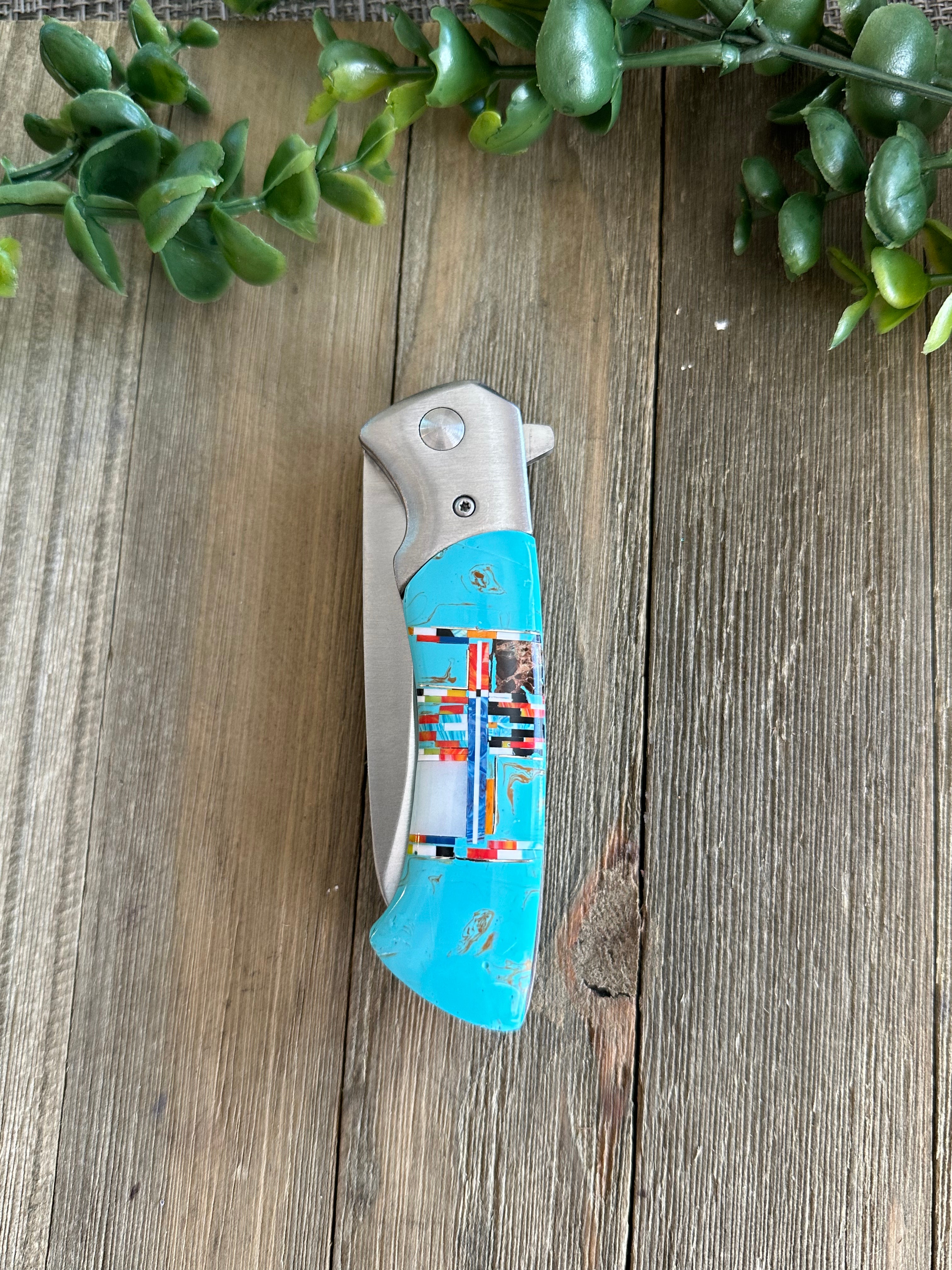 Southwest Made Stainless Steel Pocket Knife