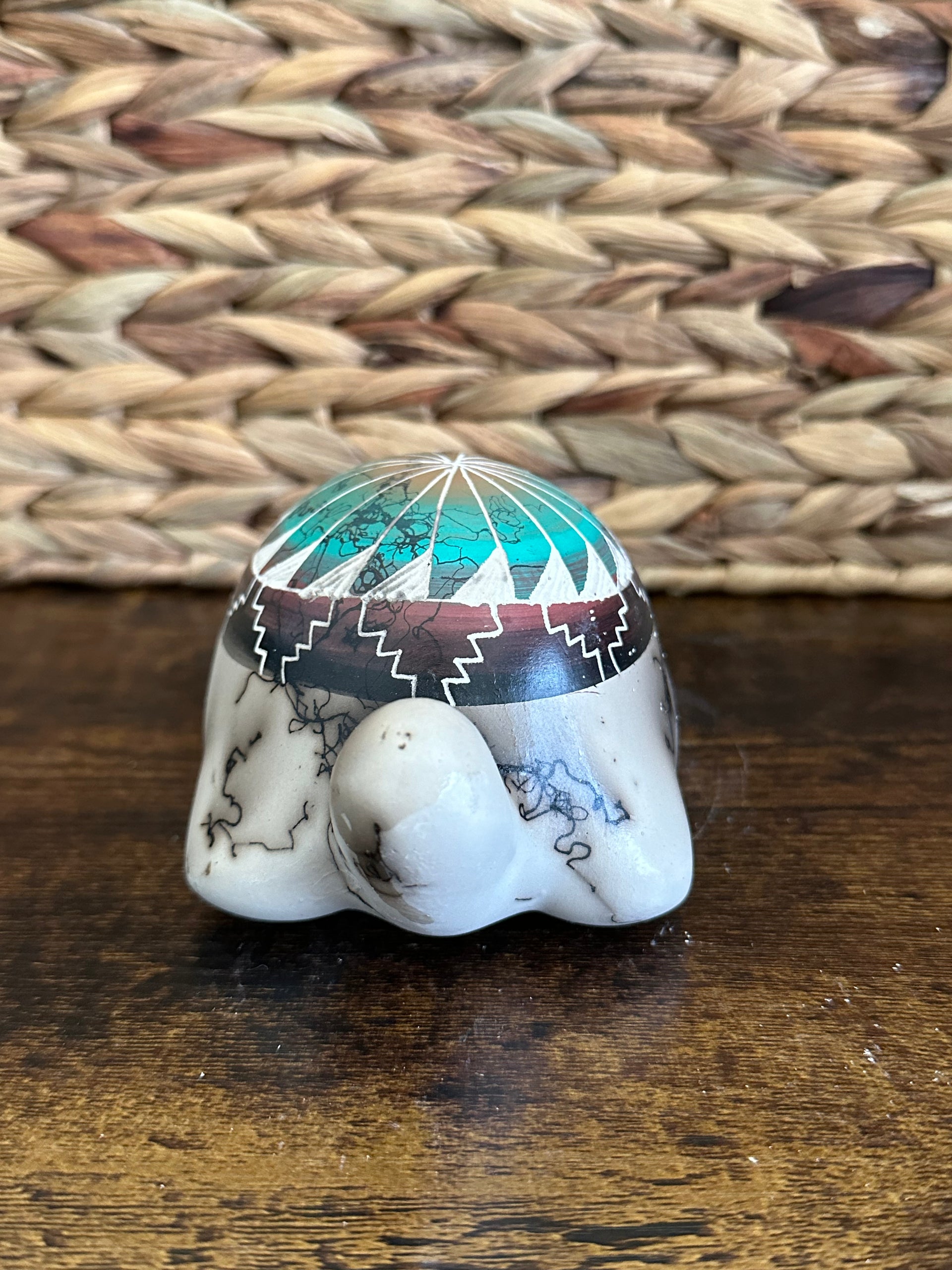 Vanessa Sam Navajo Made Turtle Pottery