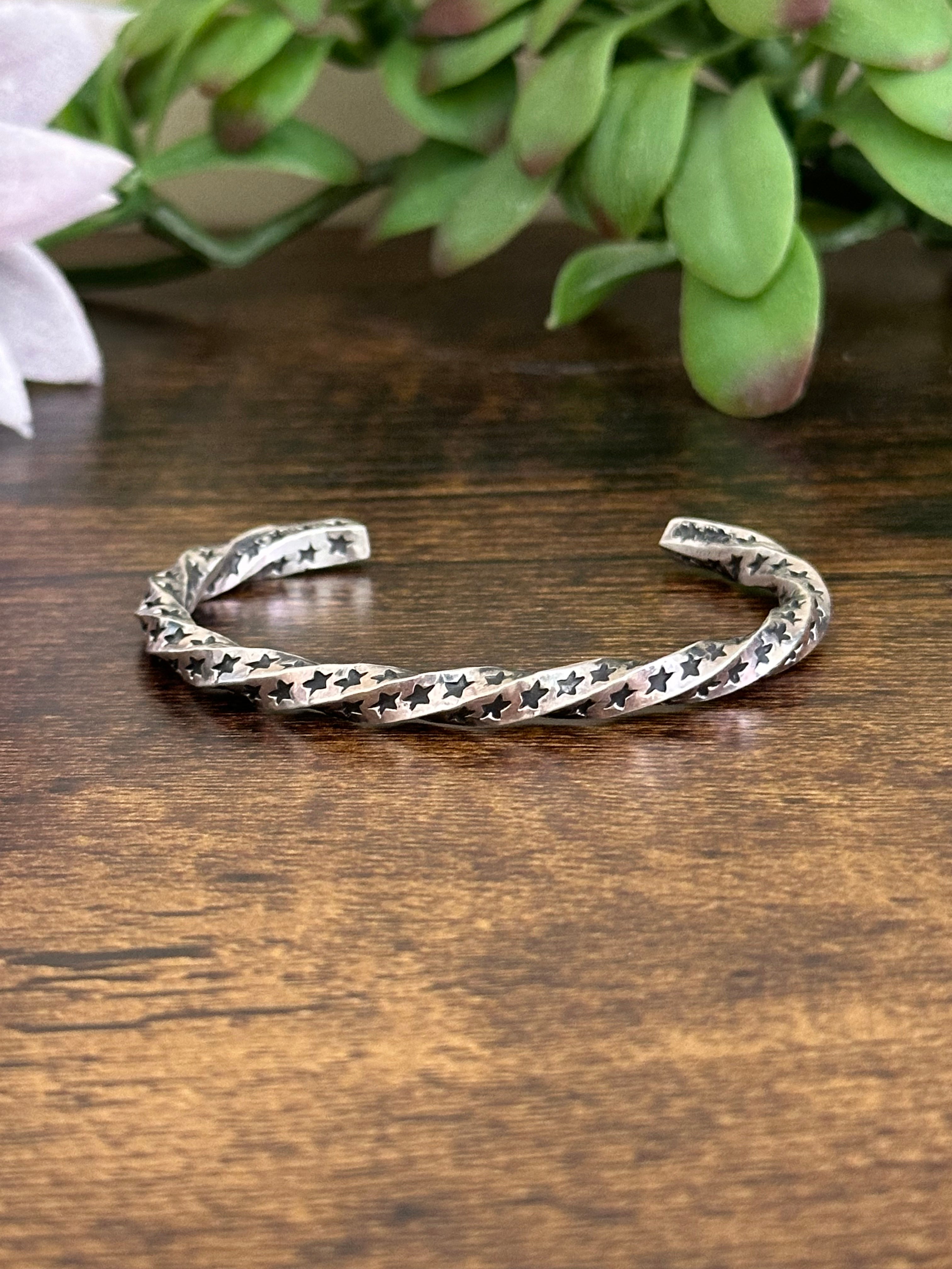 Sunshine Reeves Sterling Silver Cuff Bracelet