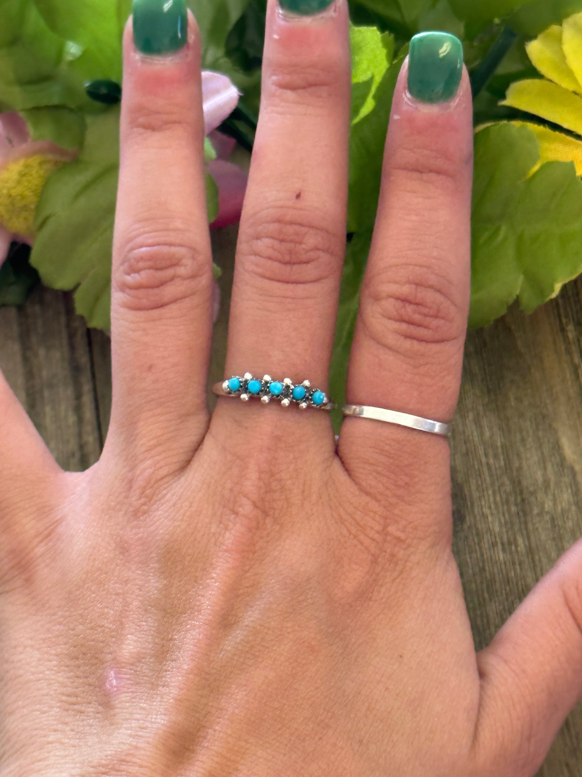 Navajo Made Sterling Silver Ring
