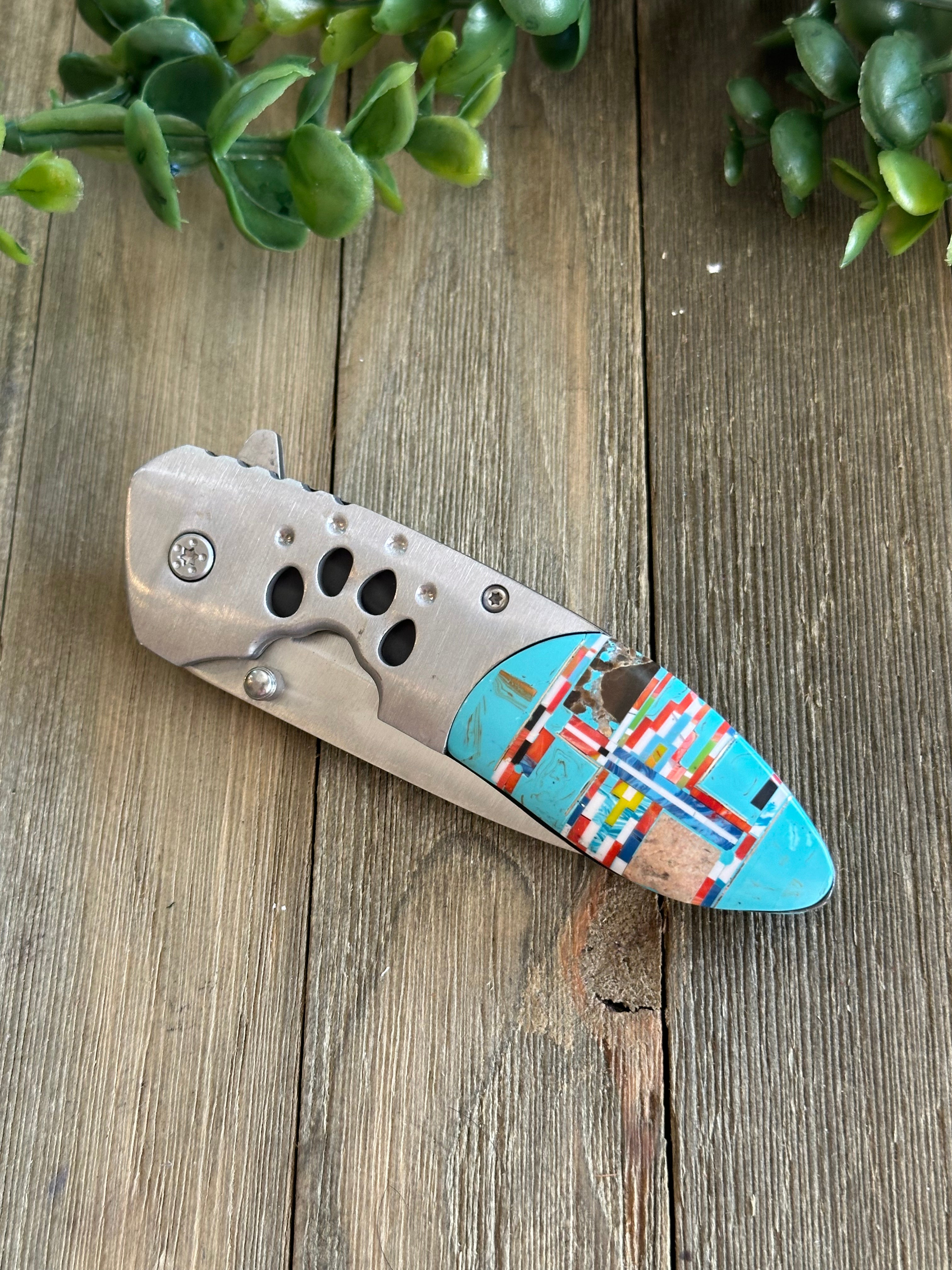 Southwest Made Stainless Steel Pocket Knife