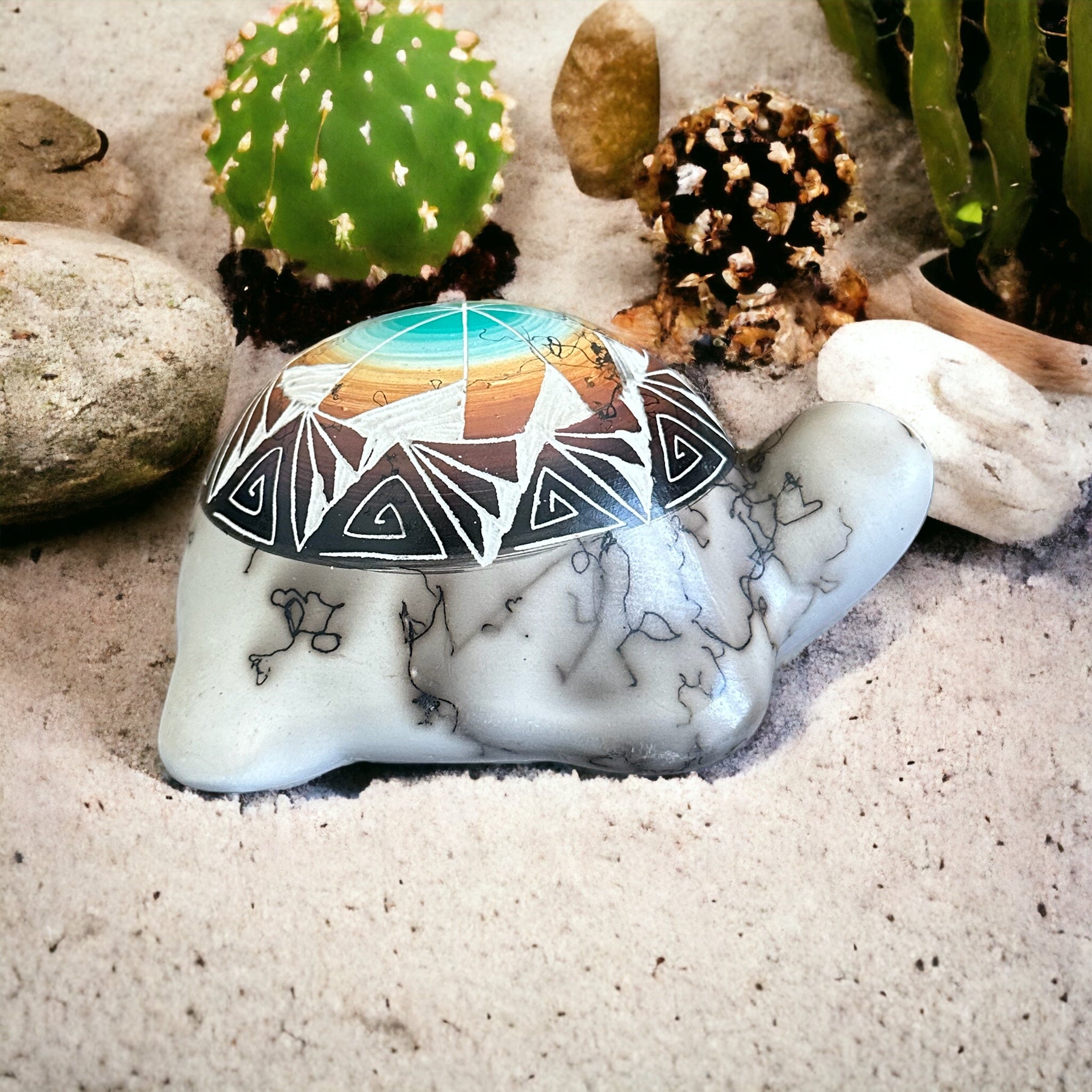 Vanessa Sam Navajo Made Turtle Pottery