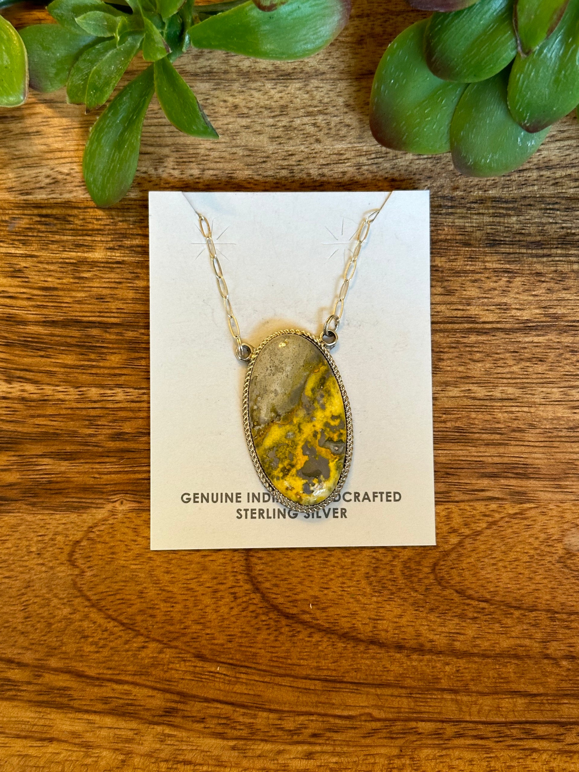Reda Galvan Bb Agate & Sterling Silver Necklace