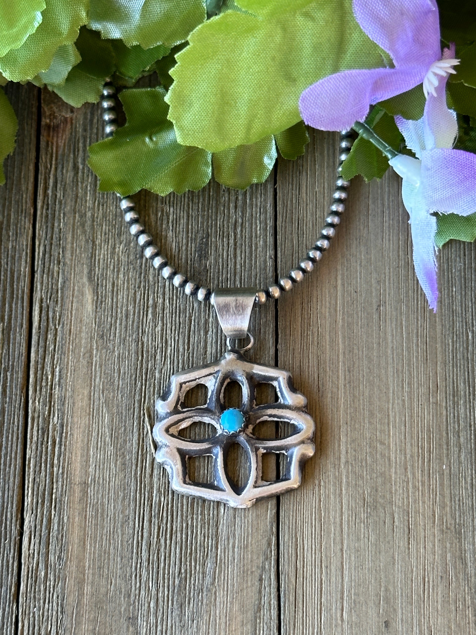 Cheryl Yazzie Sterling Silver Pendant