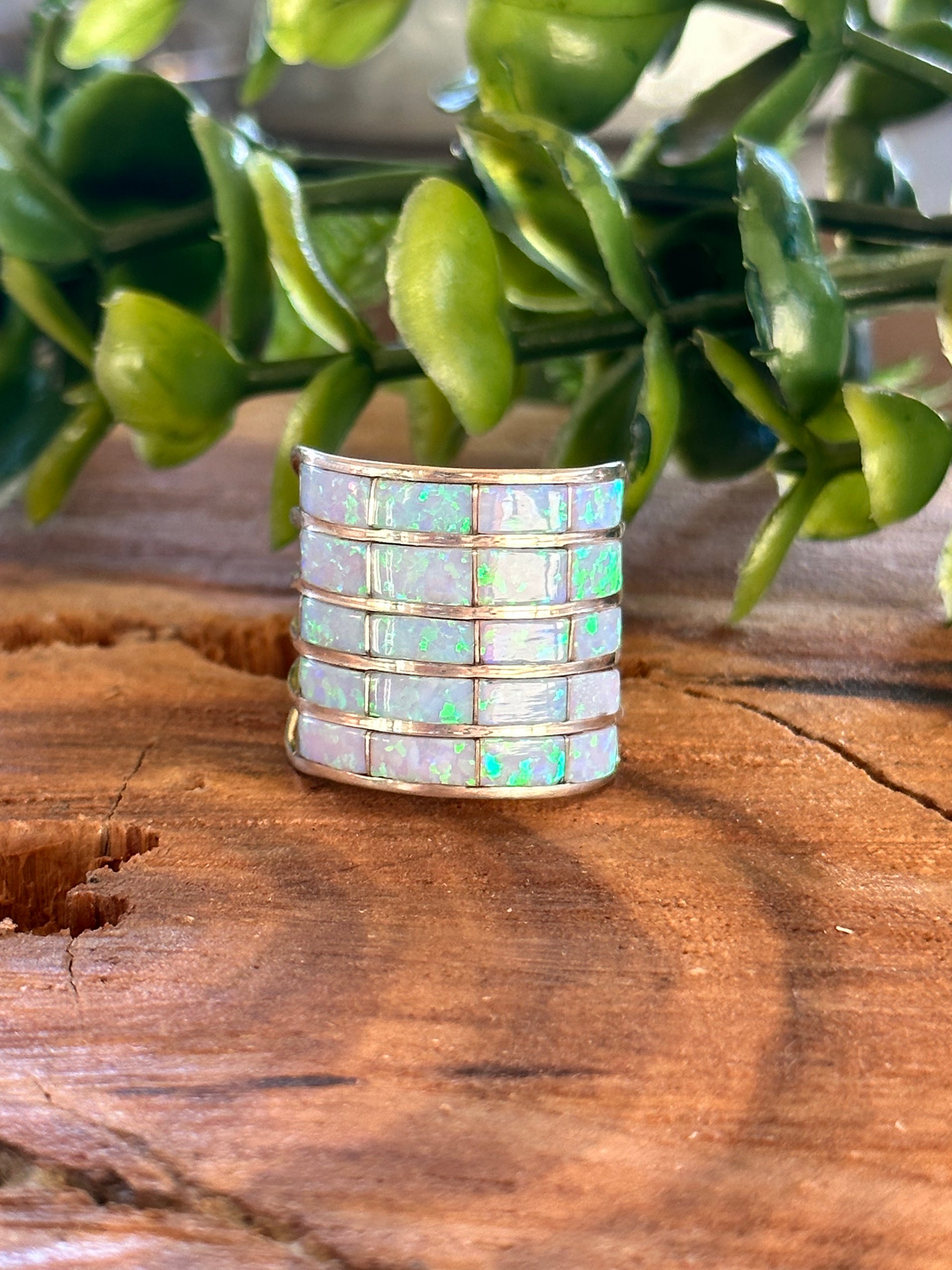 Claresse Kylestewa & Sterling Silver Ring Size 9