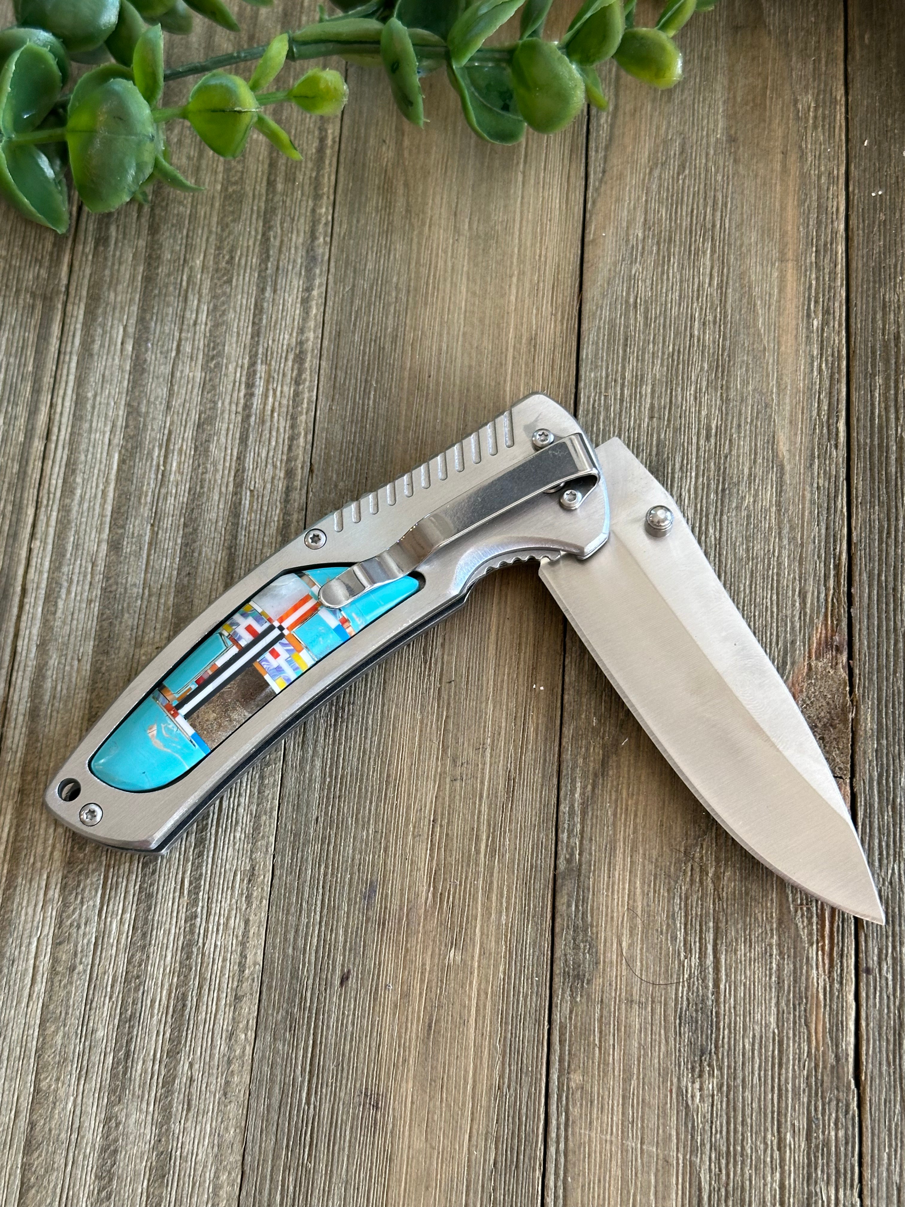 Southwest Made Stainless Steel Pocket Knife