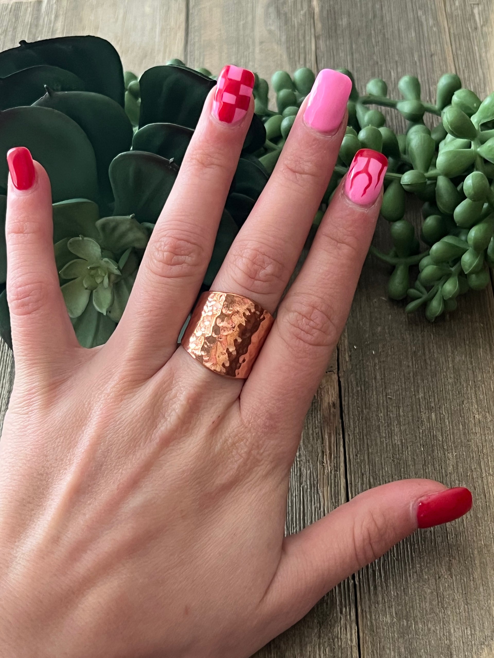 Navajo Made Copper Ring