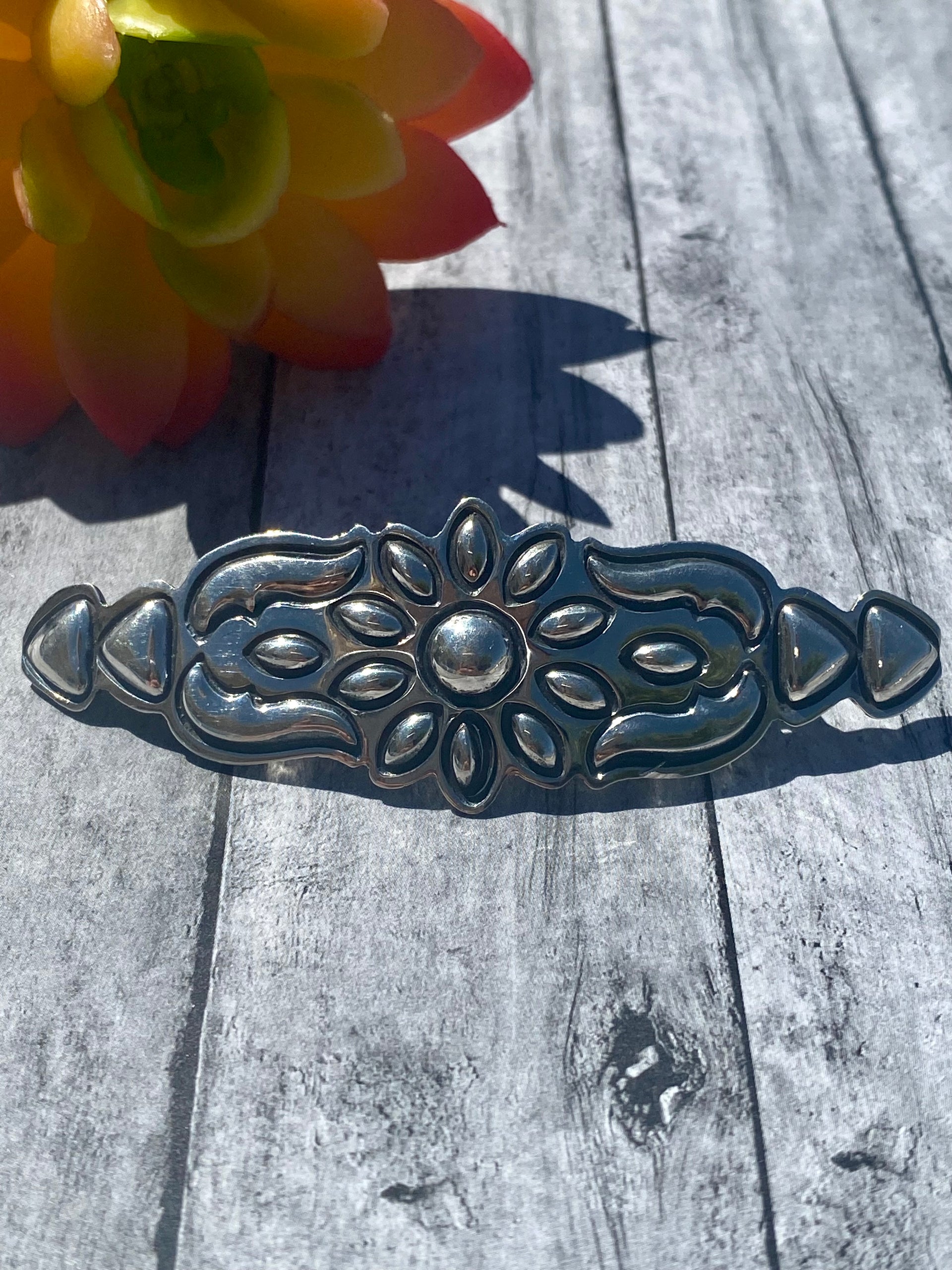 Alex Sanchez Sterling Silver Hair Barrette