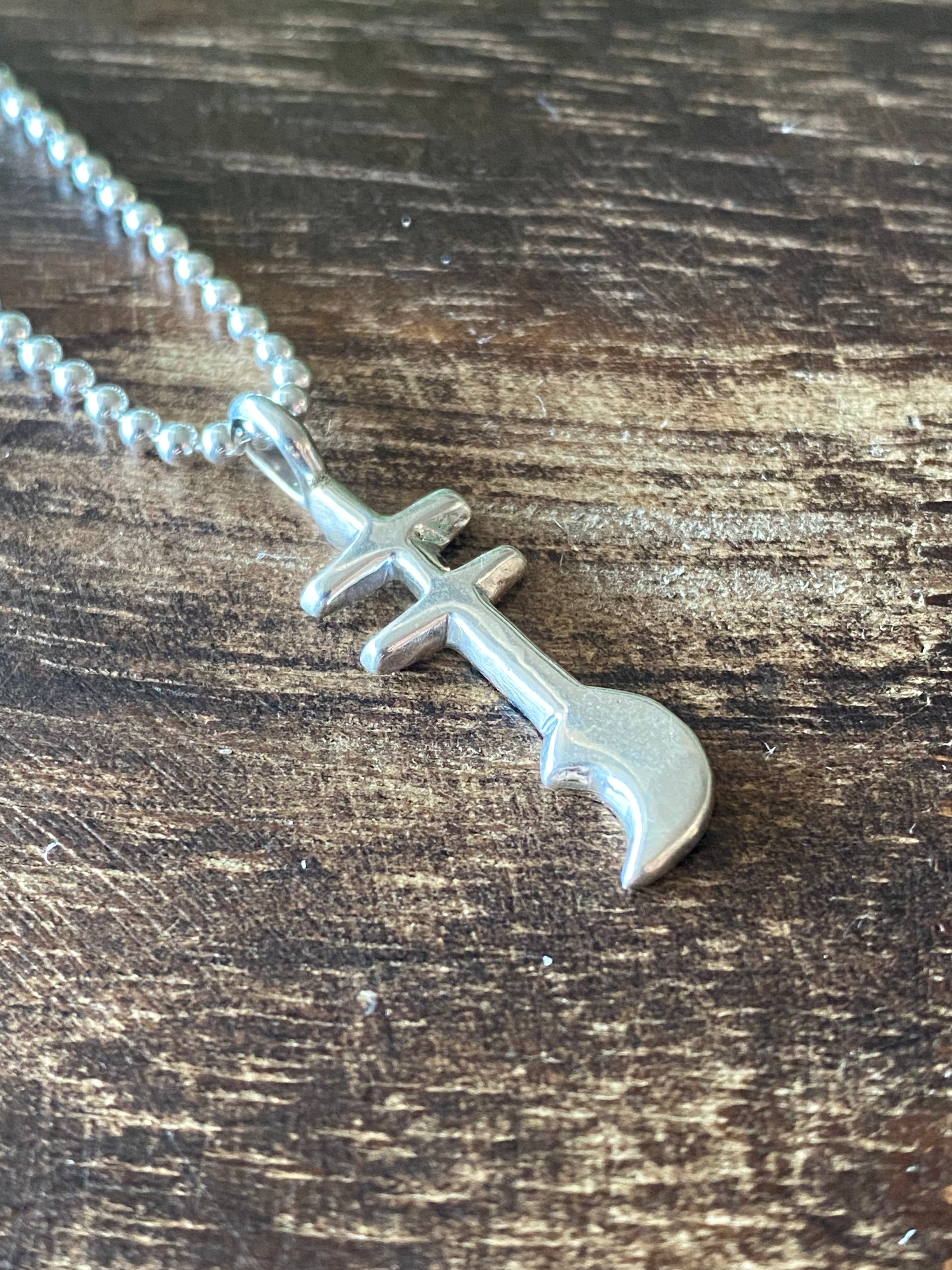 Navajo Made Sterling Silver Pendant