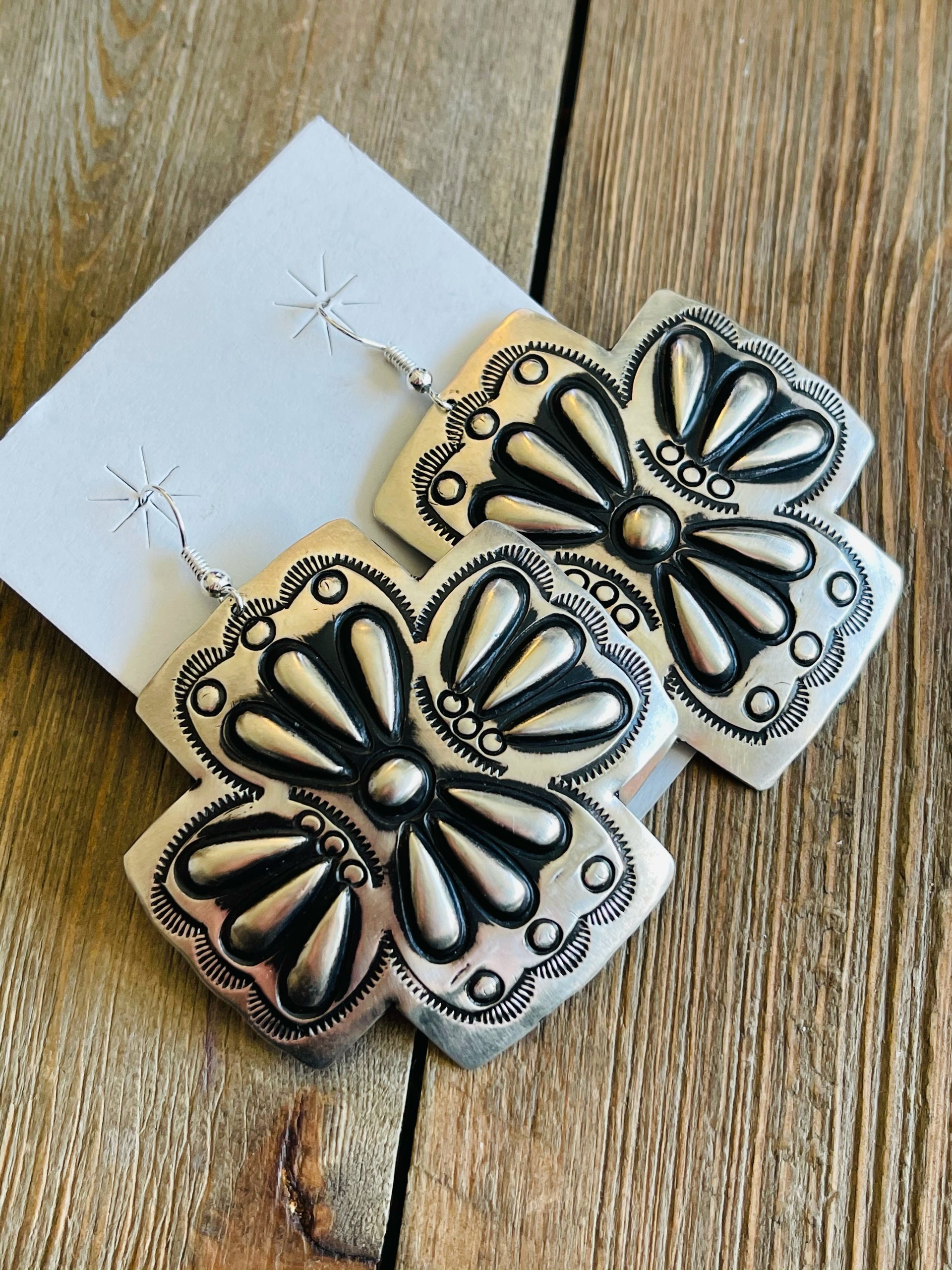 Leander Tahe Sterling Silver Dangles