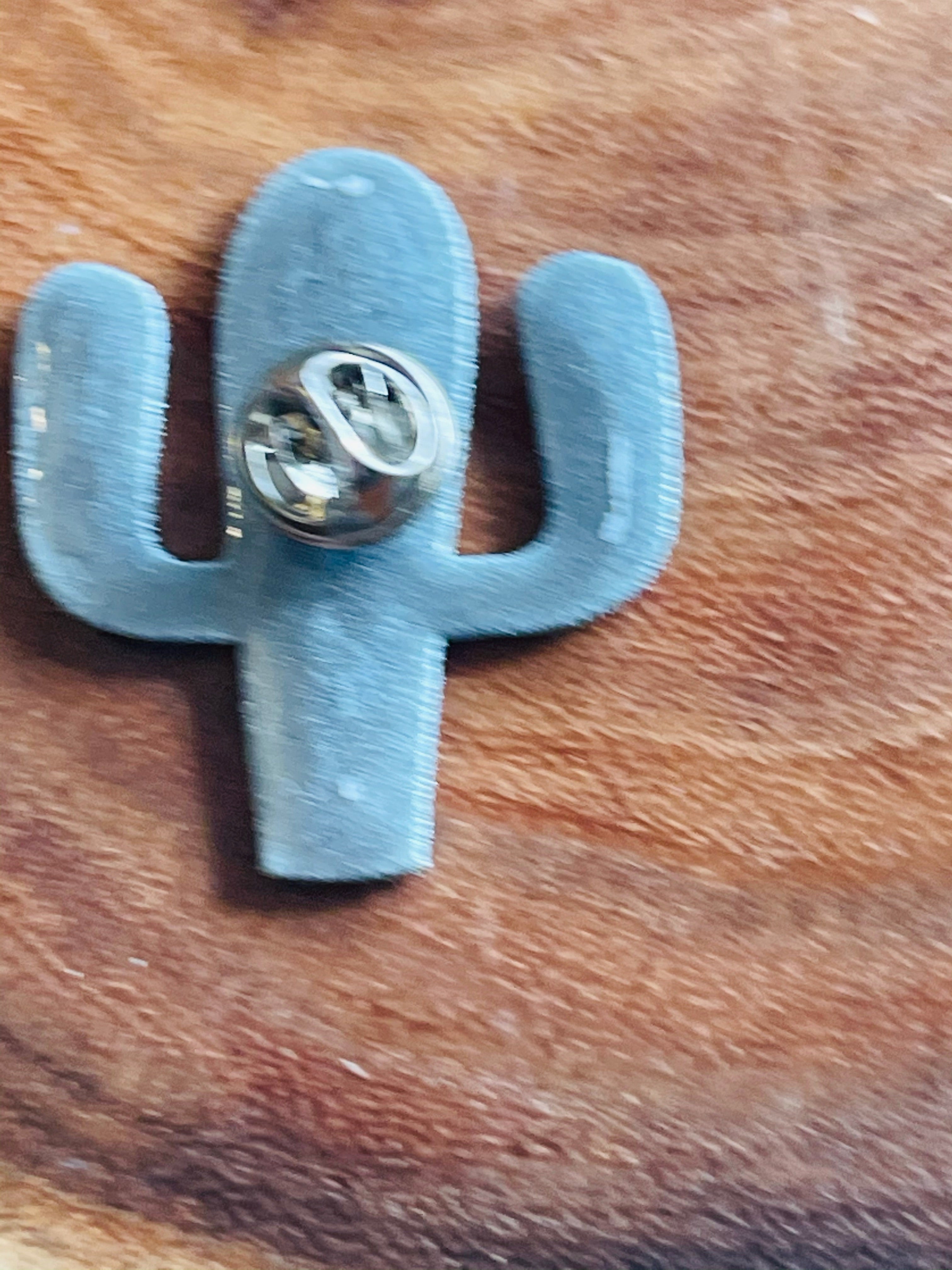 Handmade JuJu Moxie Saguaro Pins