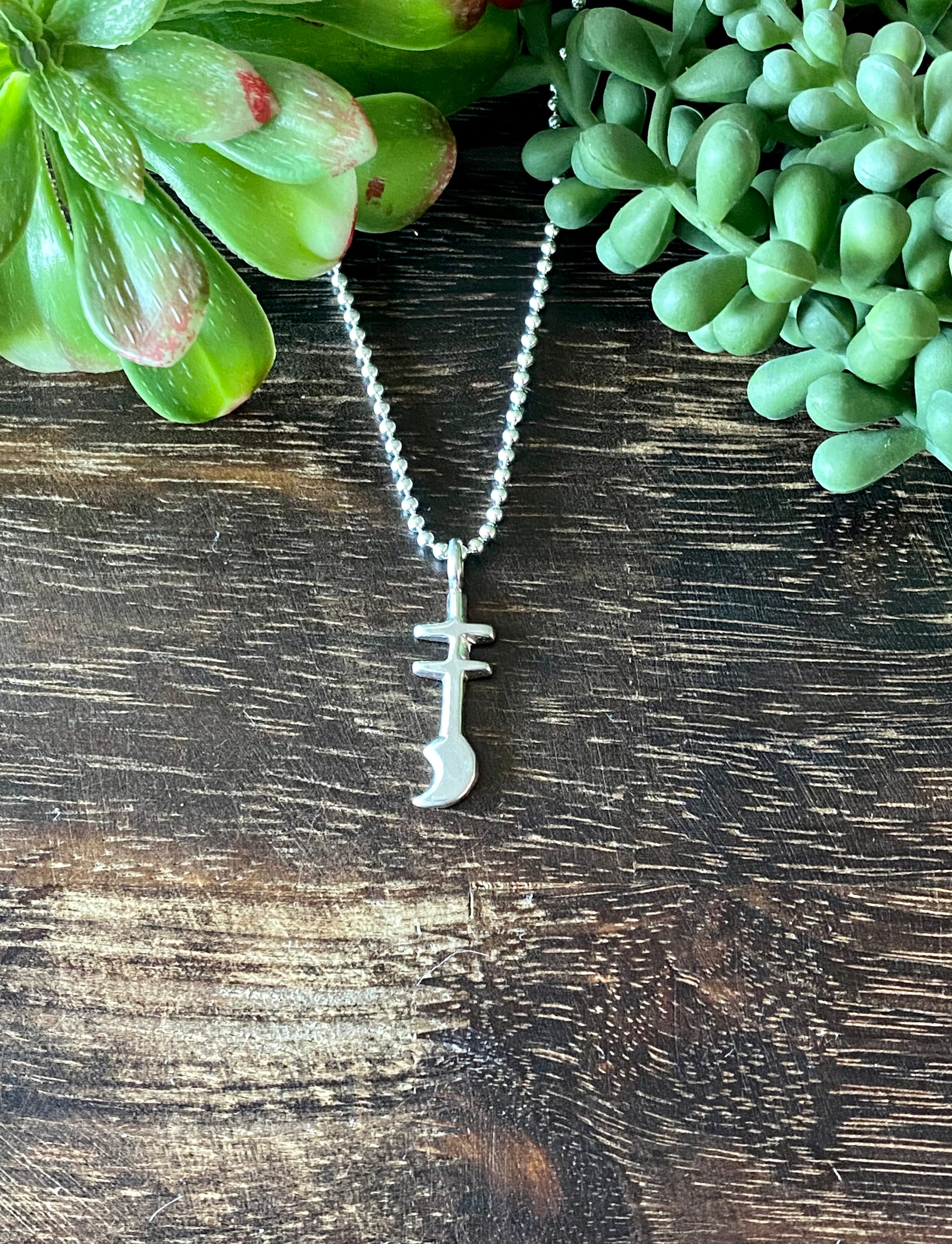 Navajo Made Sterling Silver Pendant