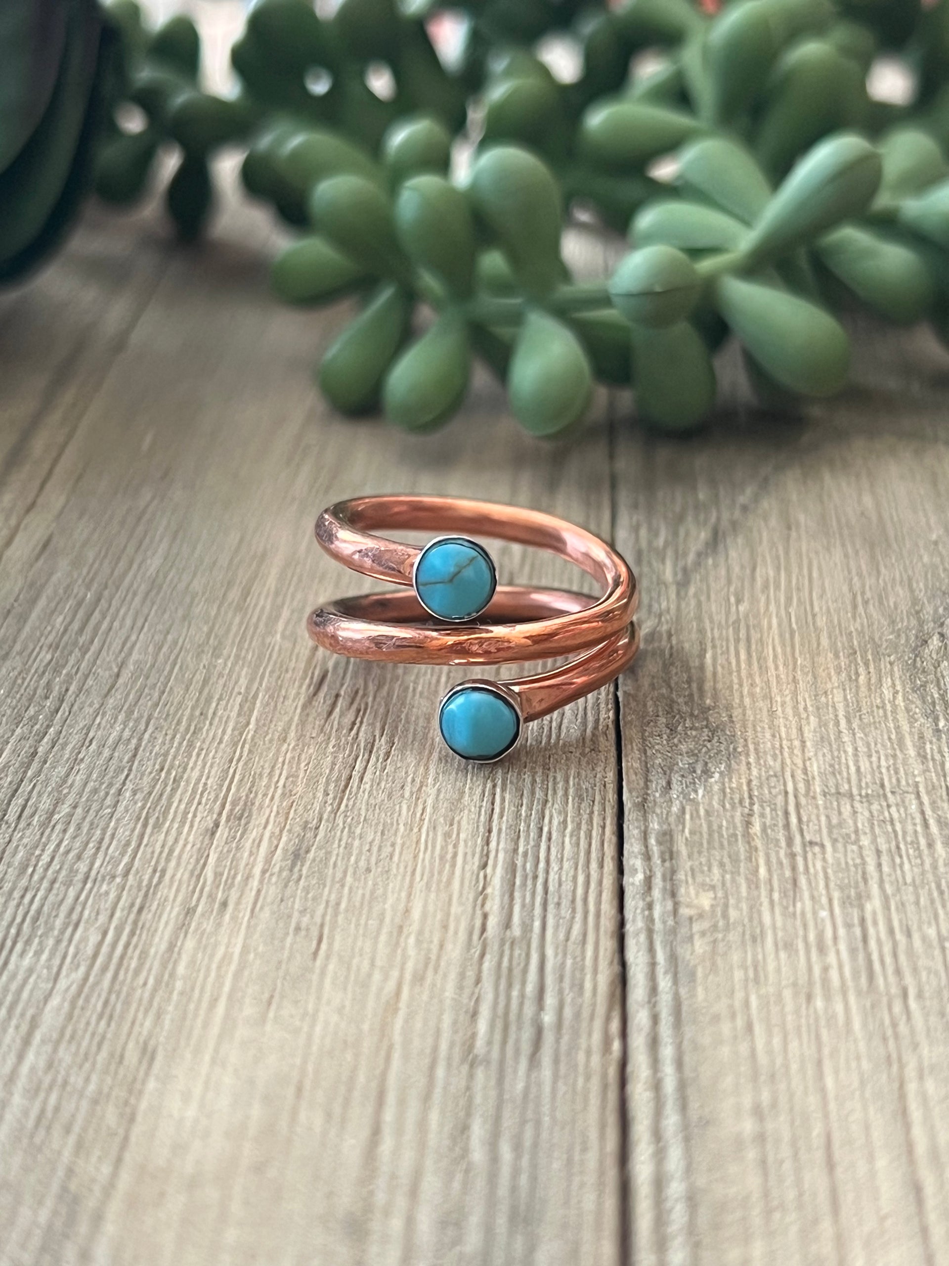 Navajo Made Copper Ring