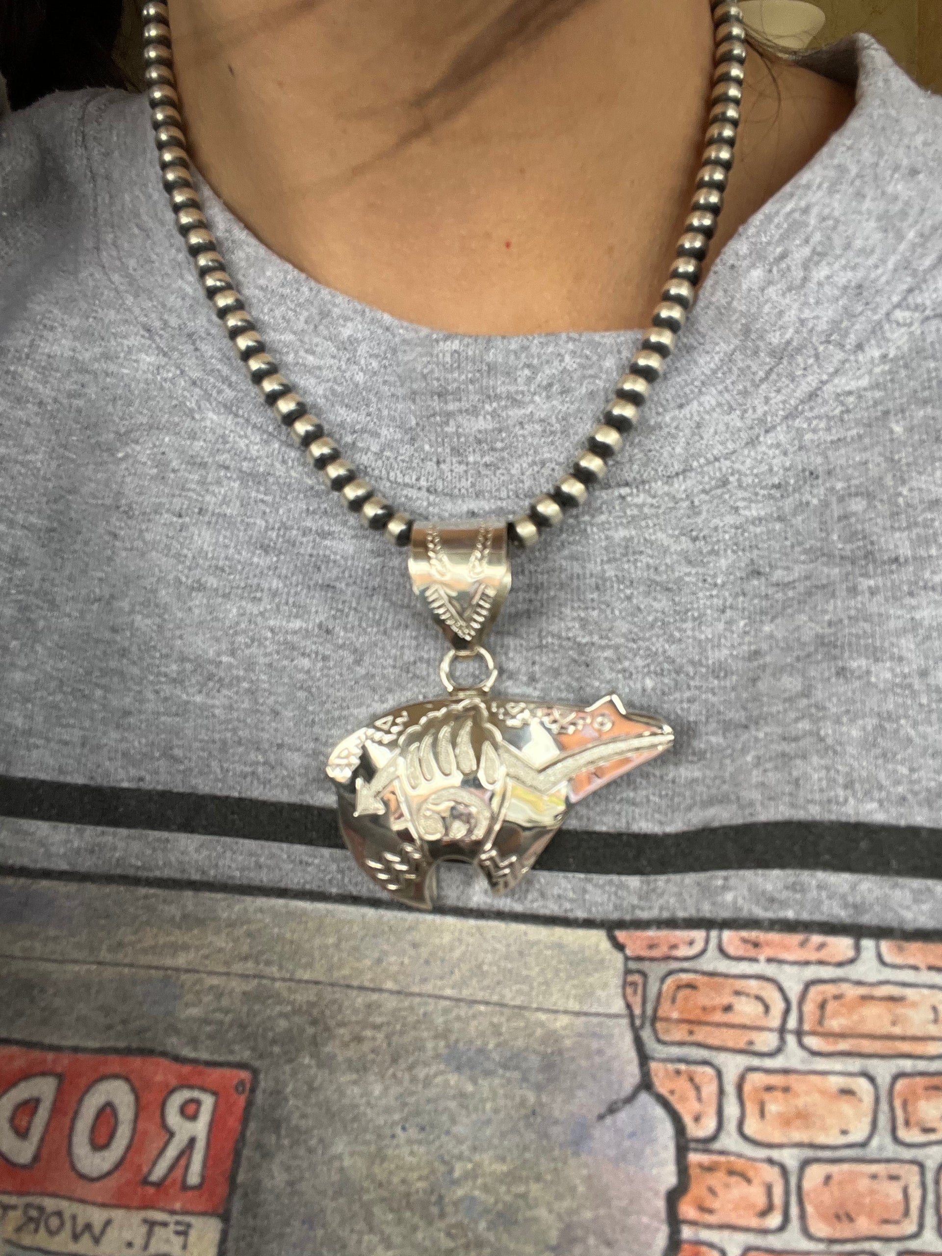 Alonzo Mariano Sterling Silver Pendant