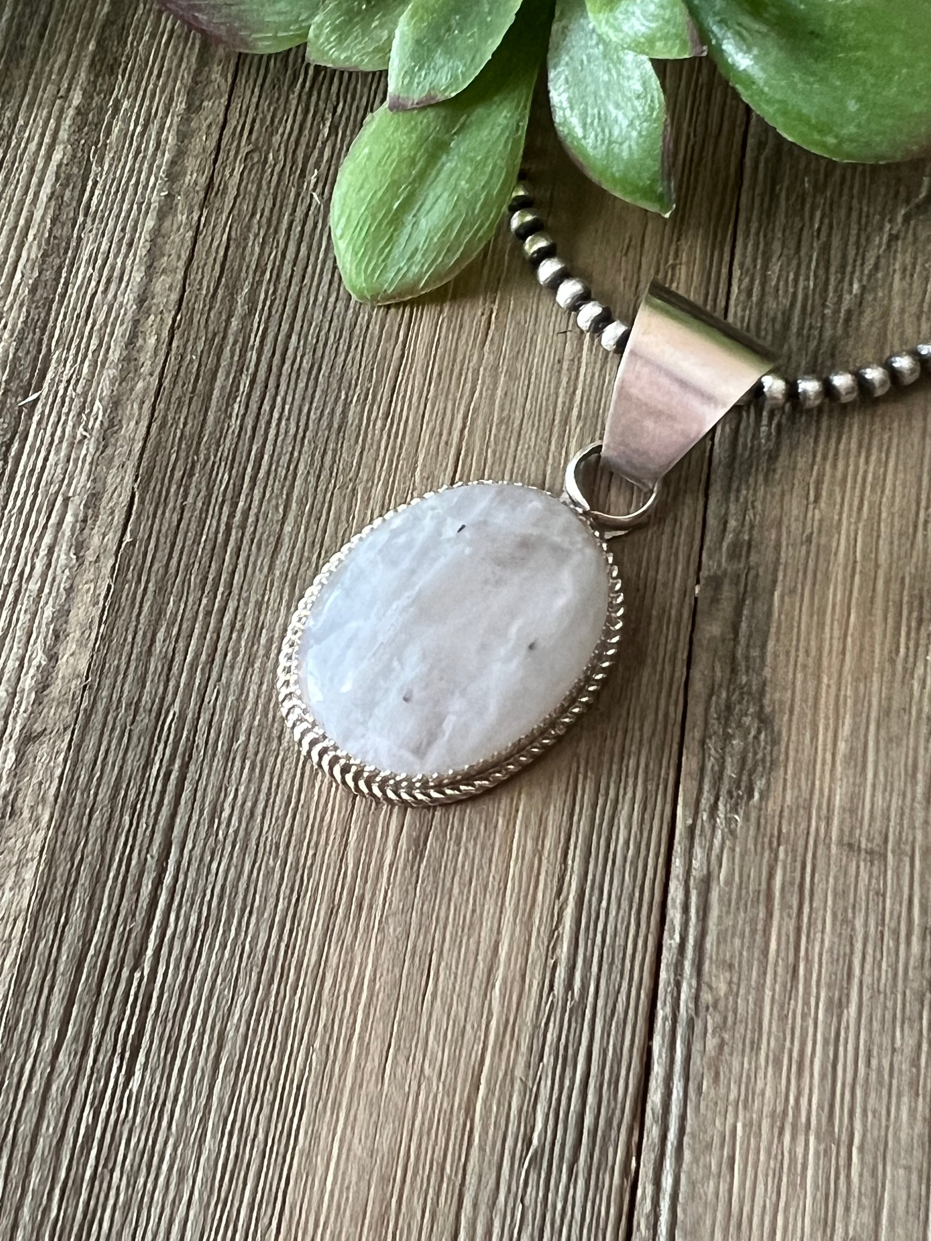 Reda Galvan Moonstone & Sterling Silver Pendant