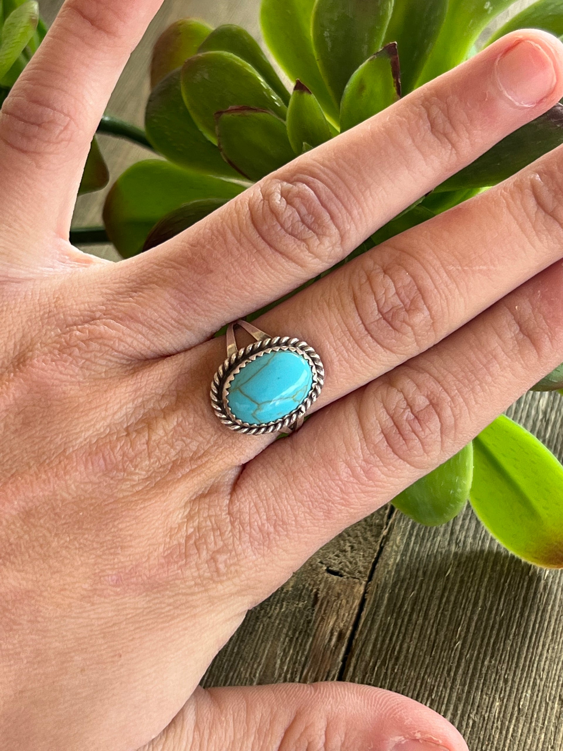 Bobby Martinez Sterling Silver Ring Size 7.5