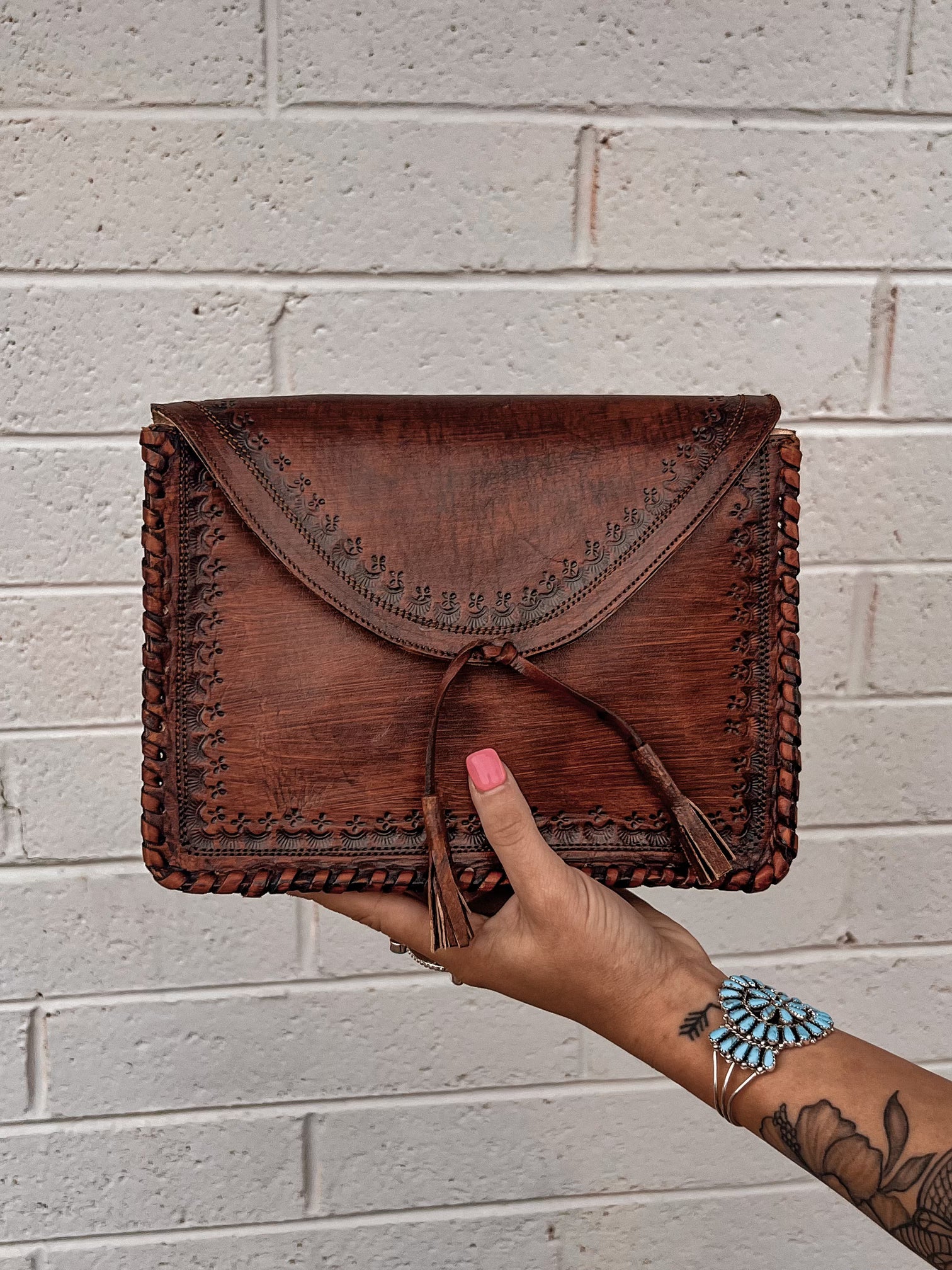 Handmade 100% Envelope Crossbody Leather Handbags