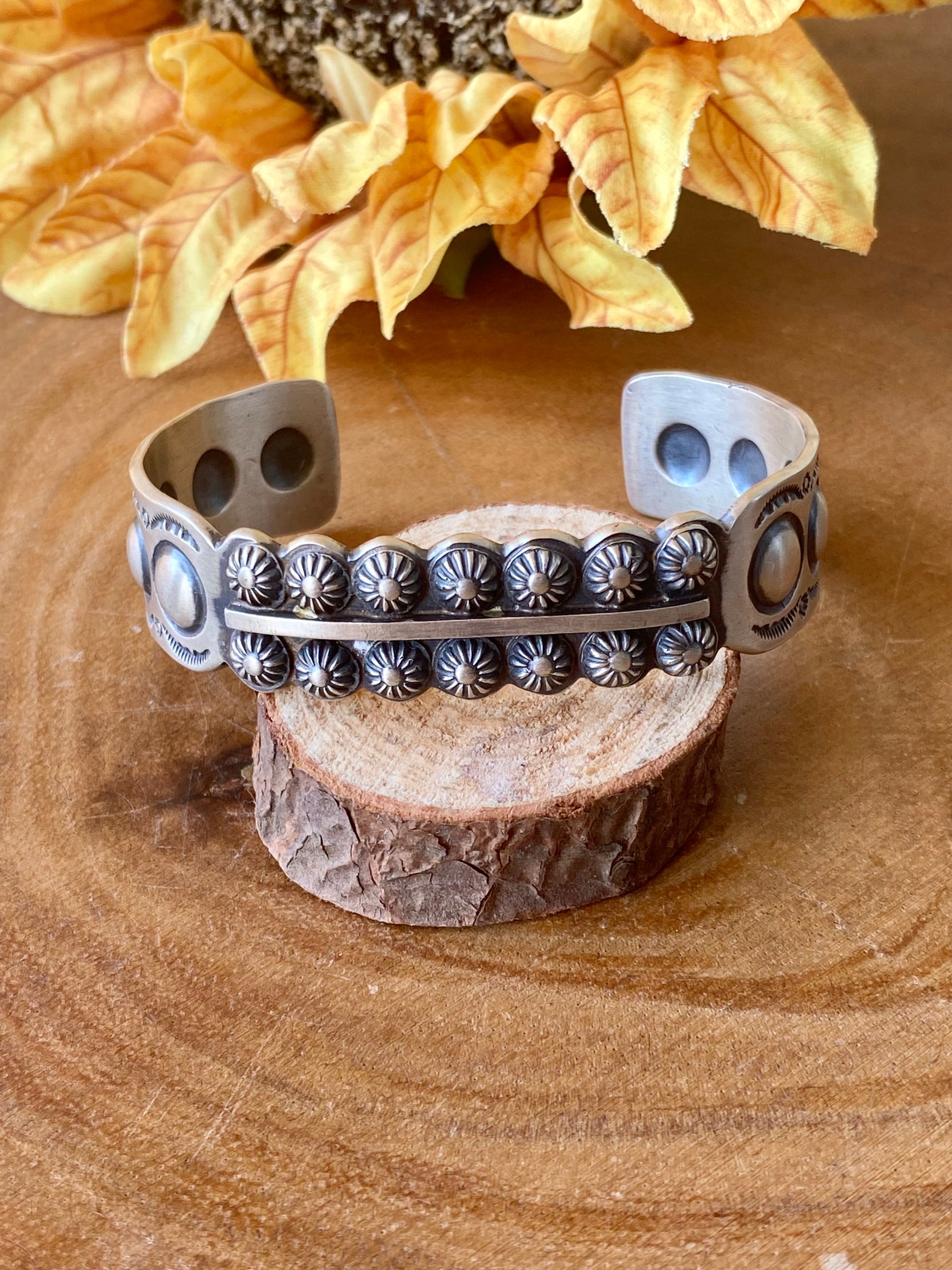 Martha Cayatineto Sterling Silver Cuff Bracelet