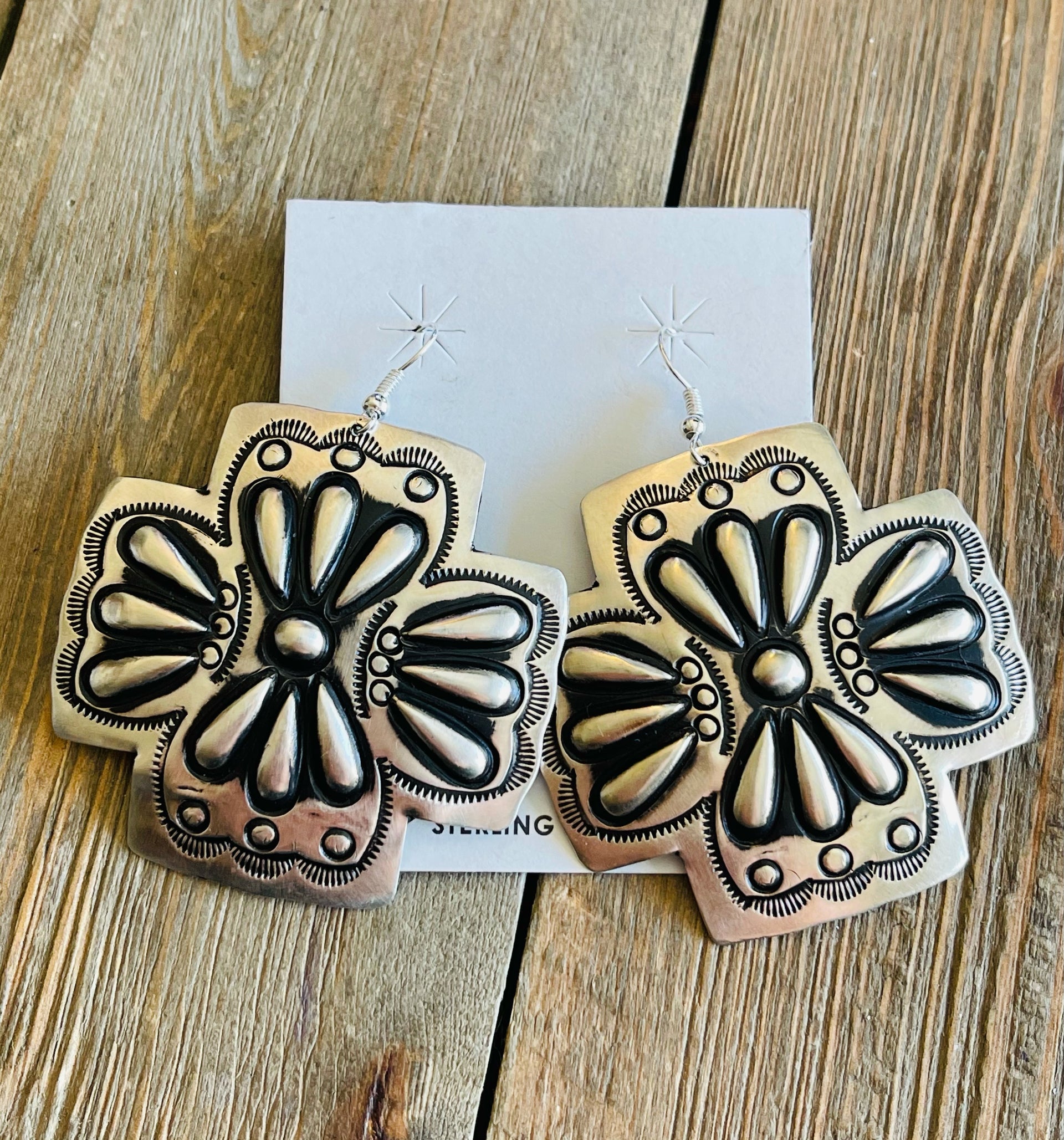 Leander Tahe Sterling Silver Dangles