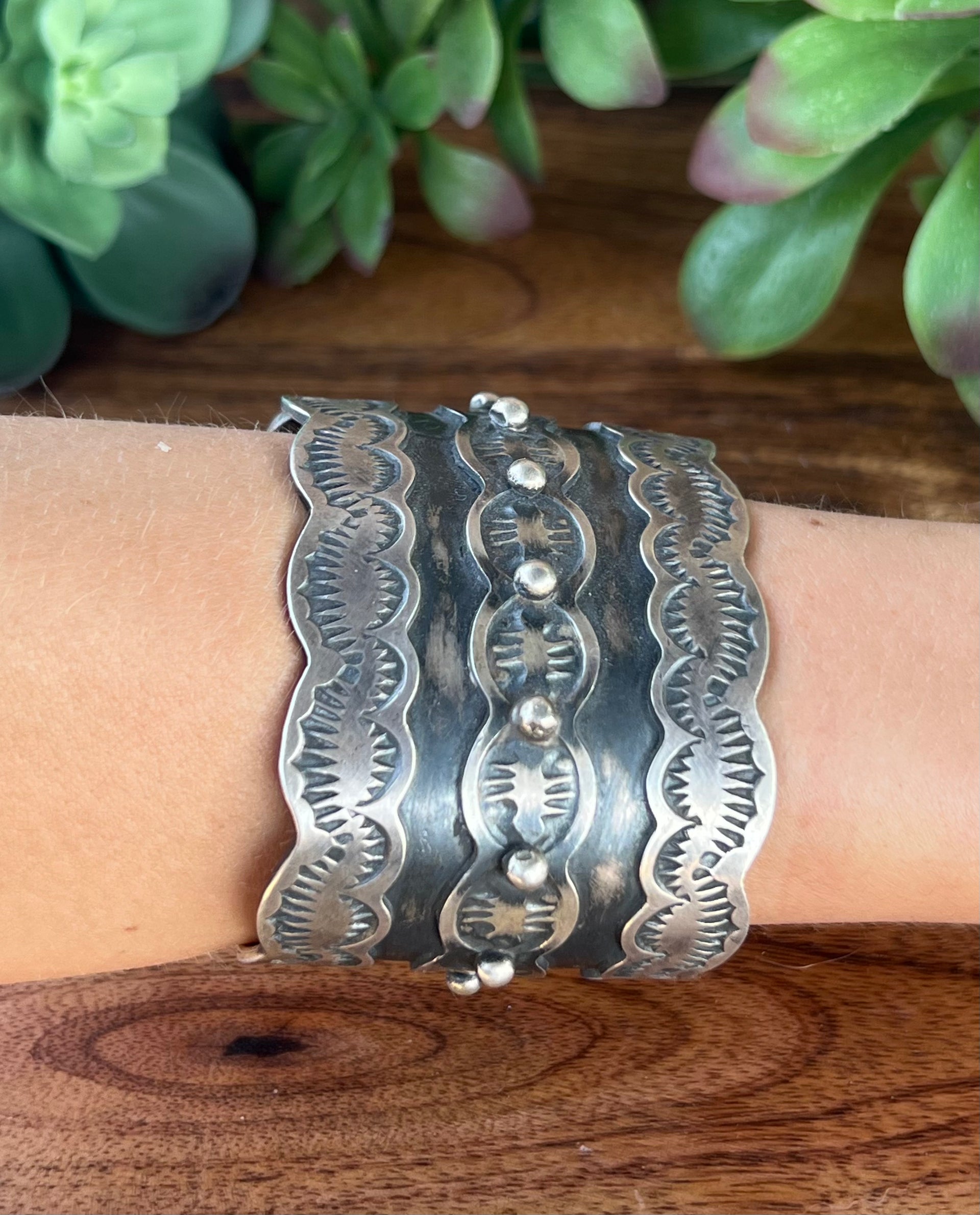 Chimney Butte Sterling Silver Cuff Bracelet