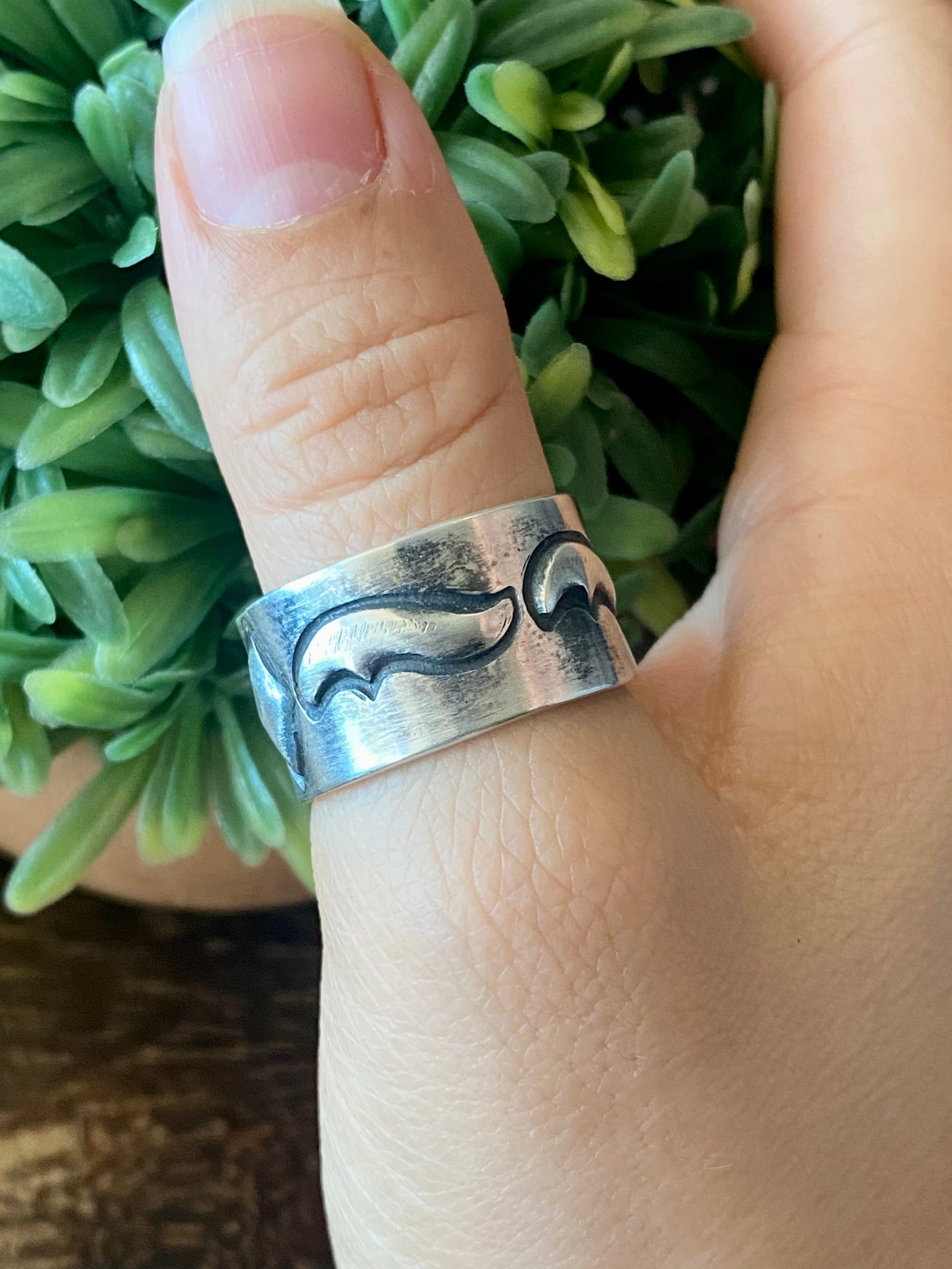 Alex Sanchez Sterling Silver Ring Size 11.75