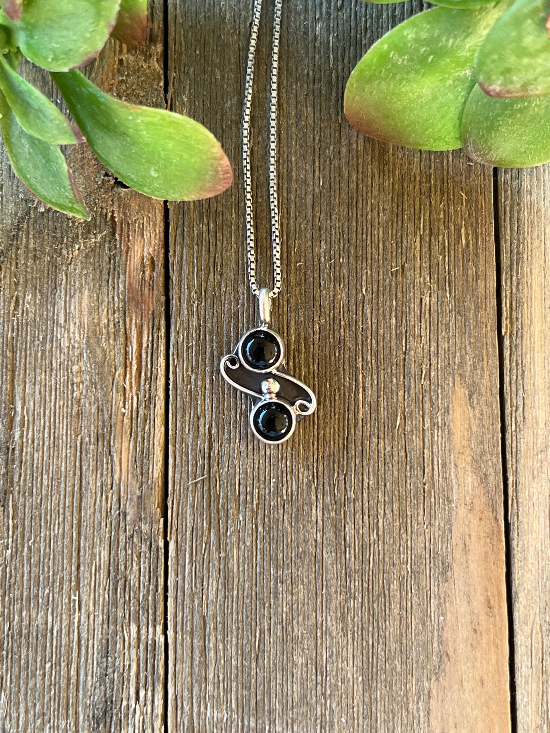 Navajo Made Sterling Silver Pendant