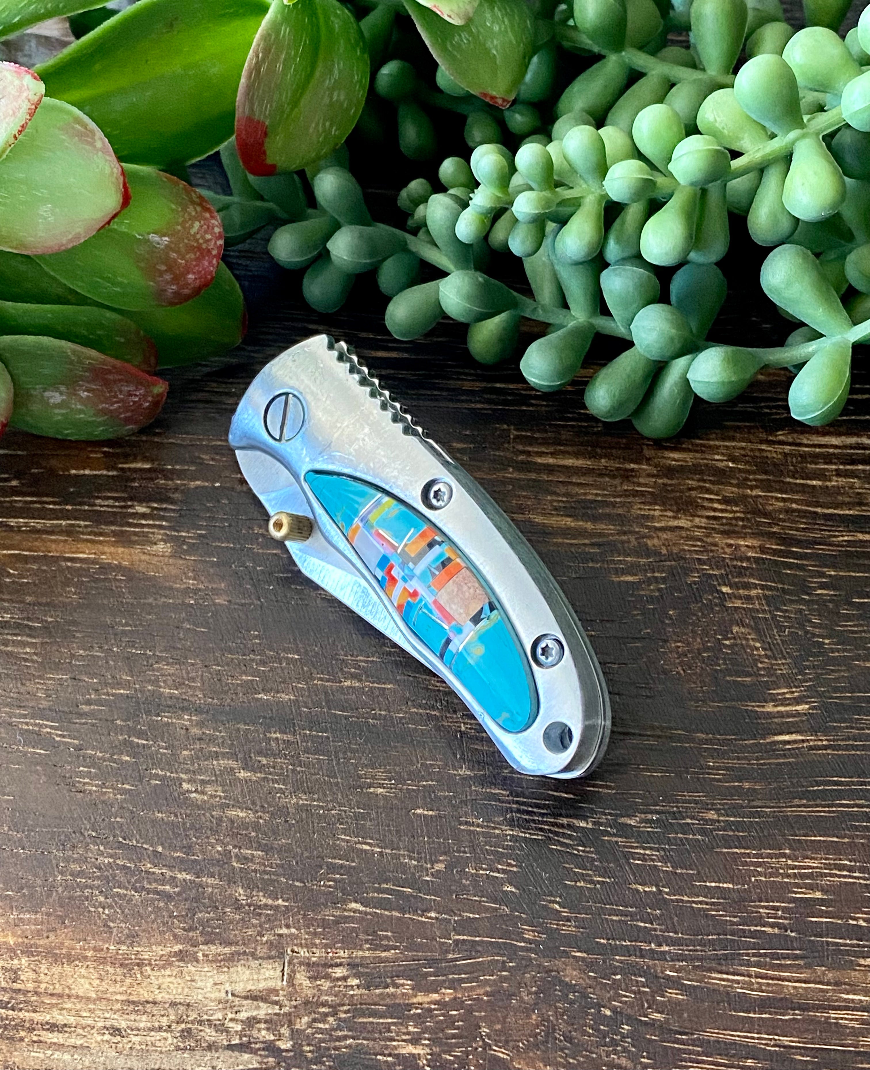 Southwest Made Stainless Steel Pocket Knife