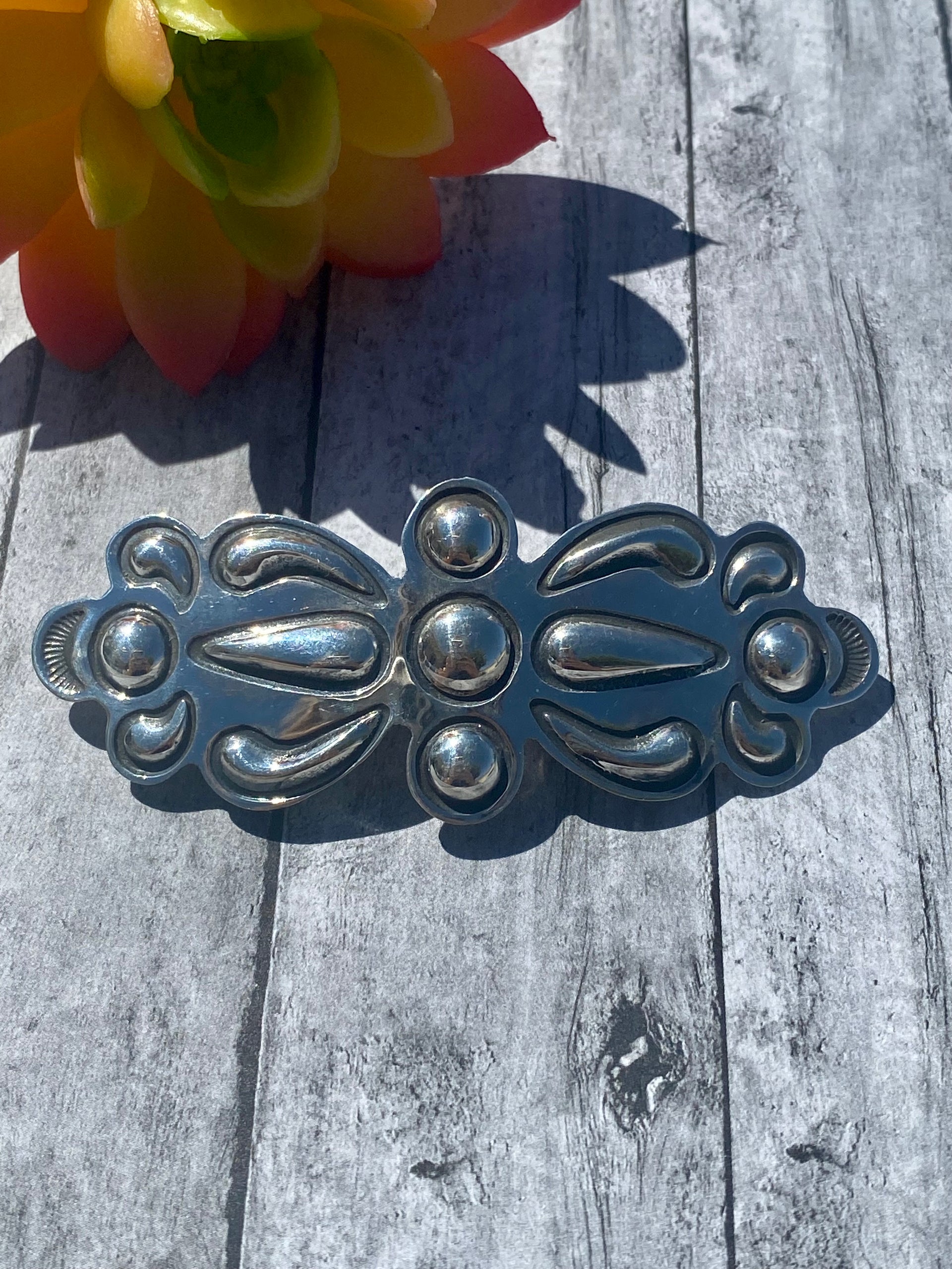 Alex Sanchez Sterling Silver Hair Barrette