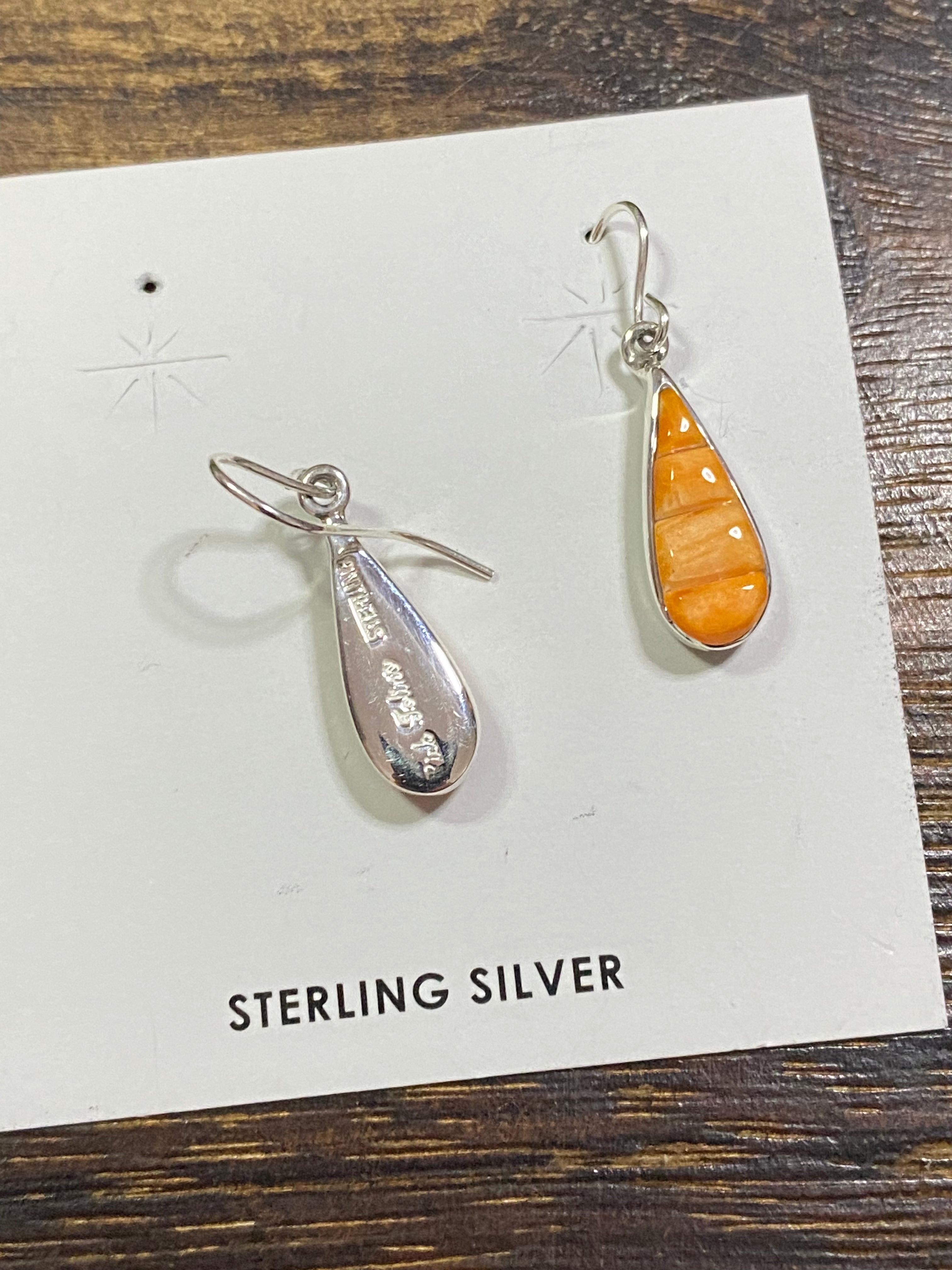 Rick Tolino Spiny Oys & Sterling Silver Cobblestone Dangle Earrings