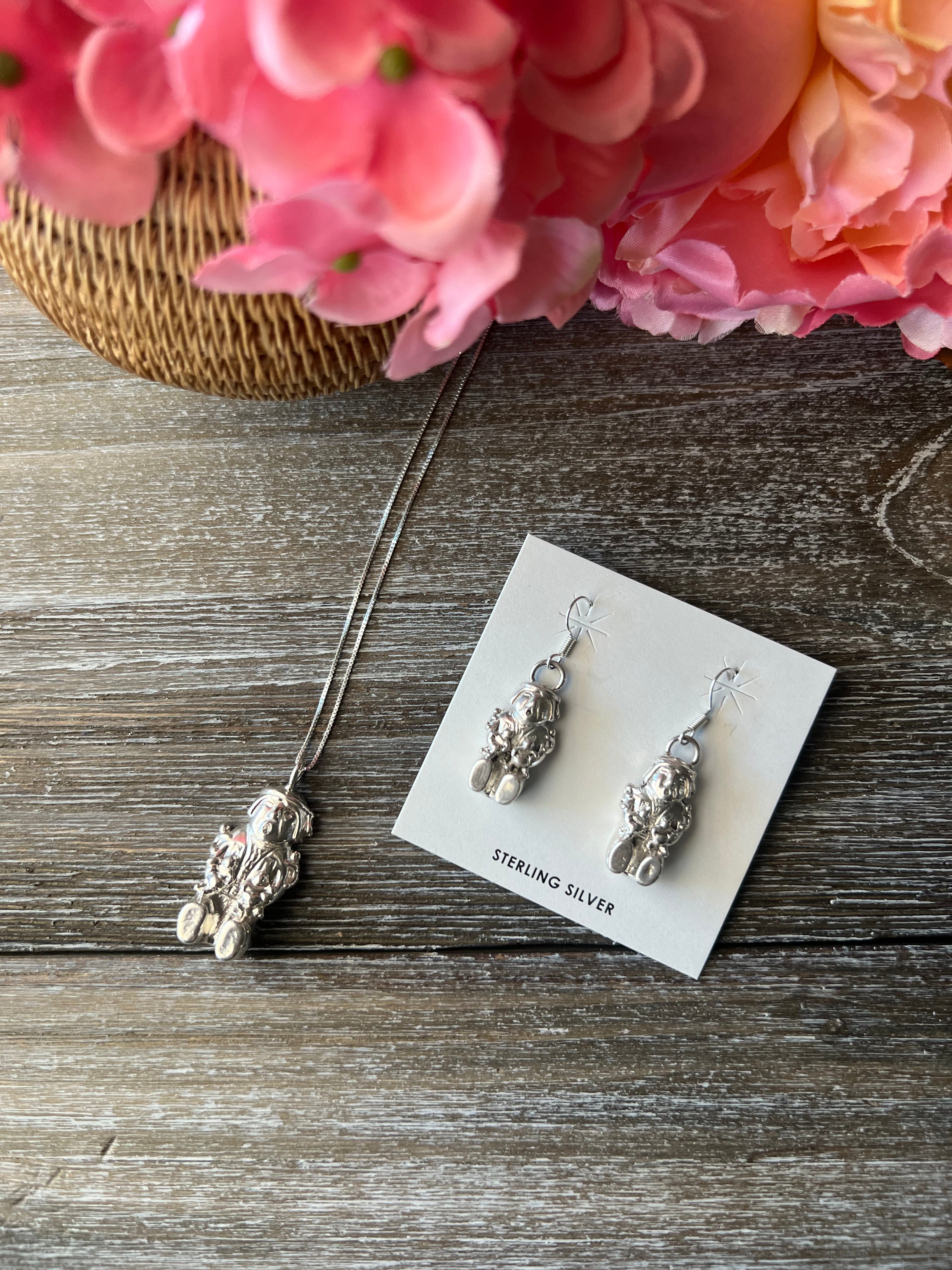 Handmade Sterling Silver Necklace Set