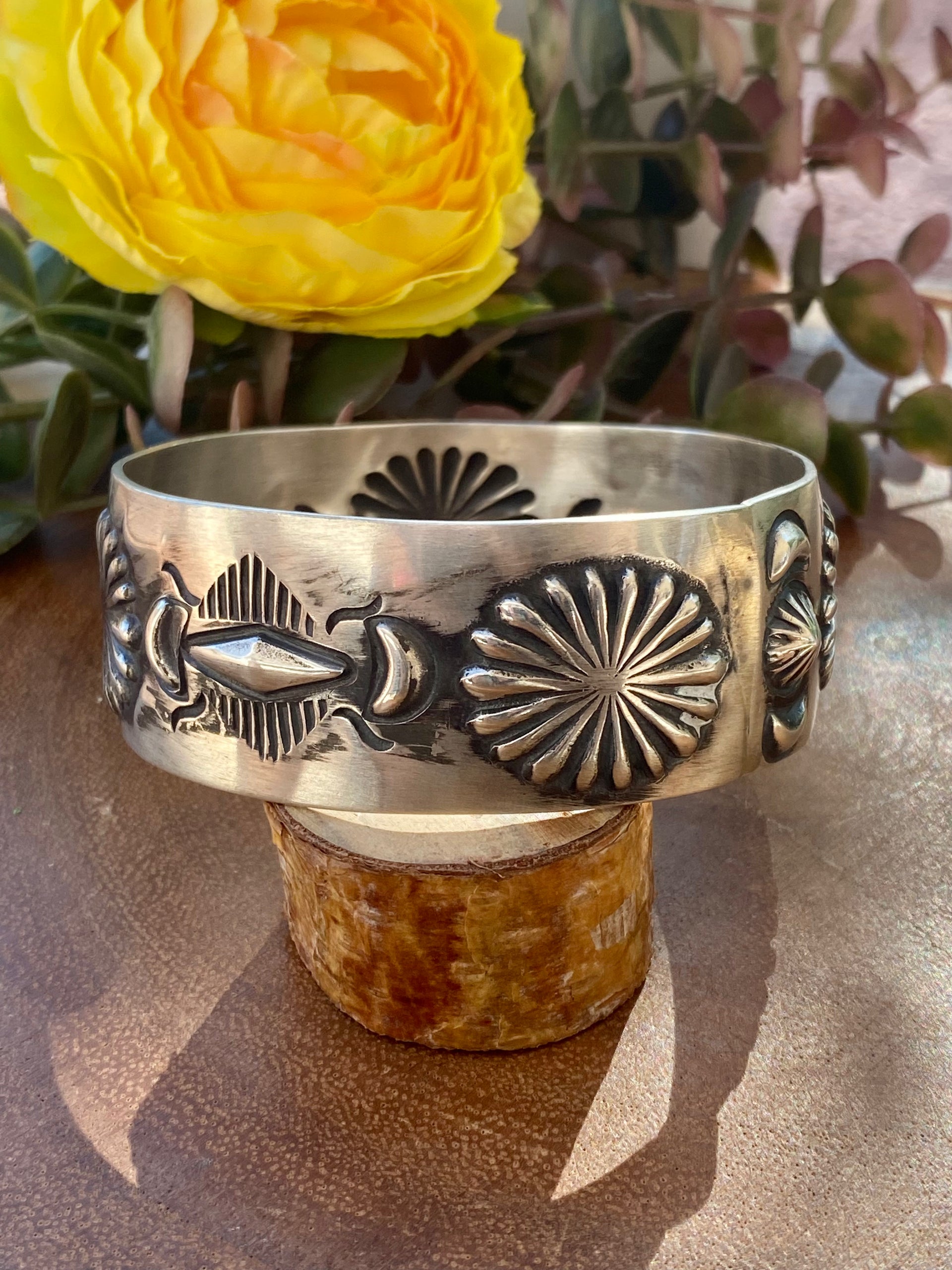 Elvira Bill Sterling Silver Bangle Bracelet