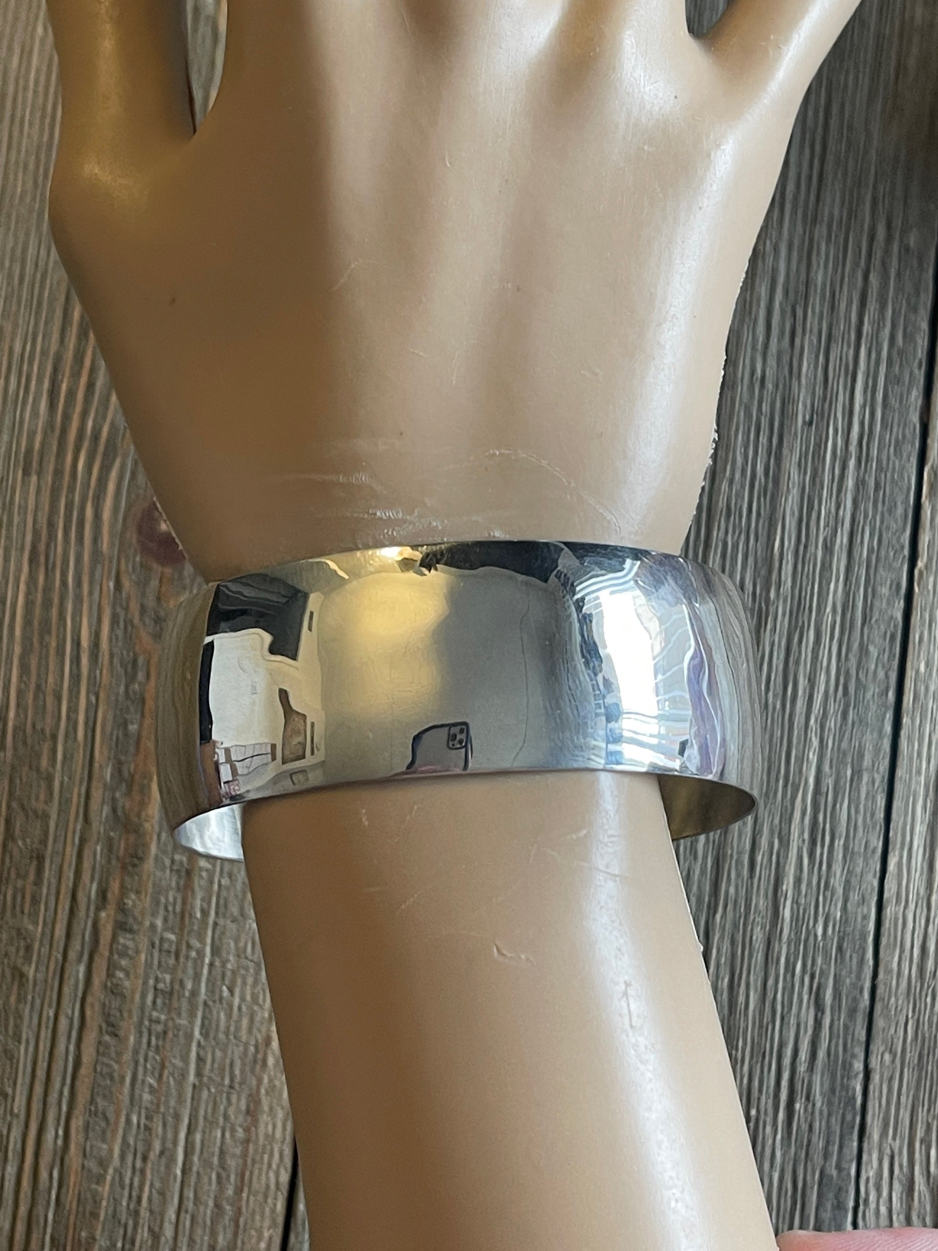 Elaine Tahe Sterling Silver Bangle Bracelets