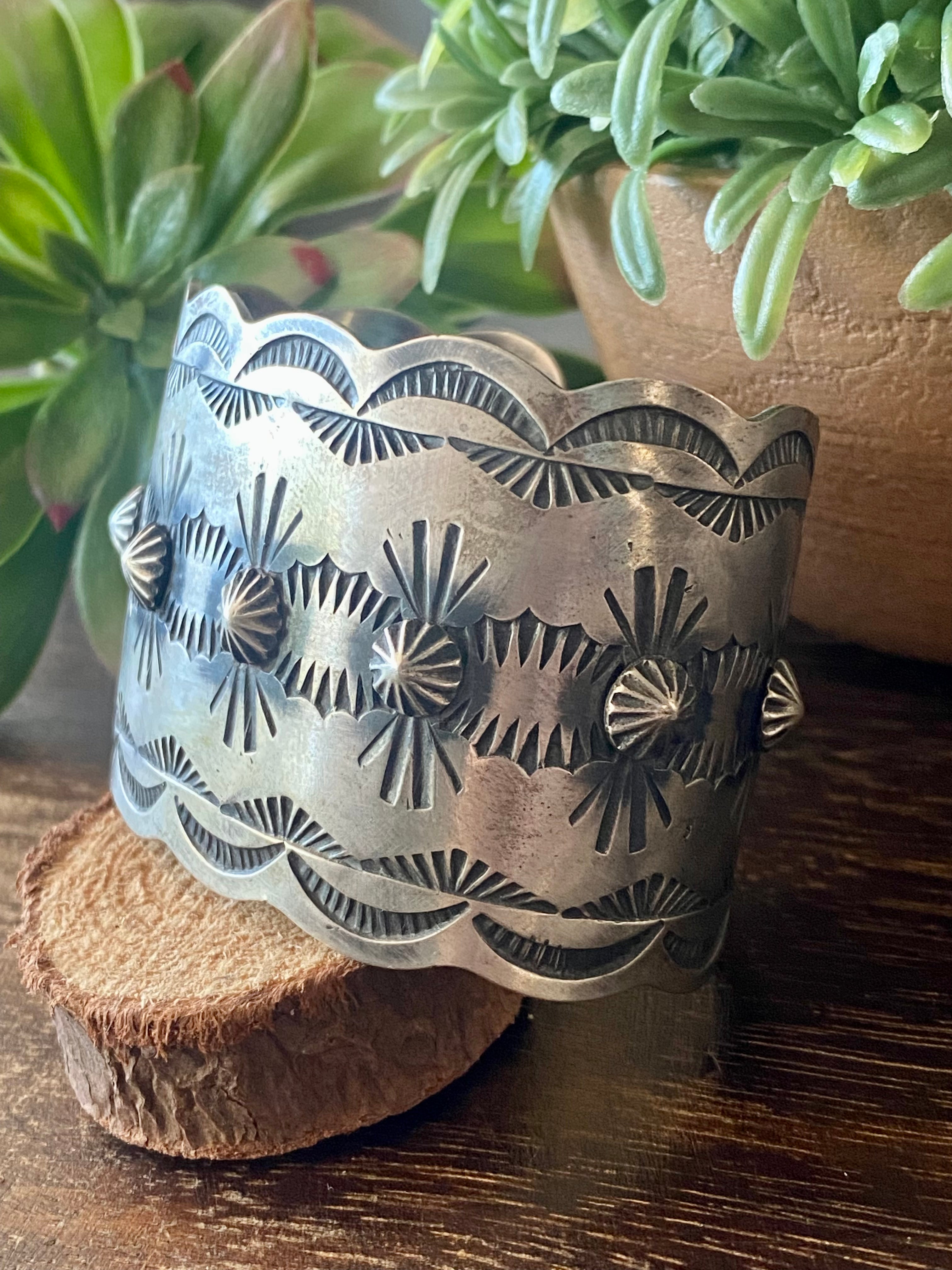 Chimney Butte Sterling Silver Cuff Bracelet