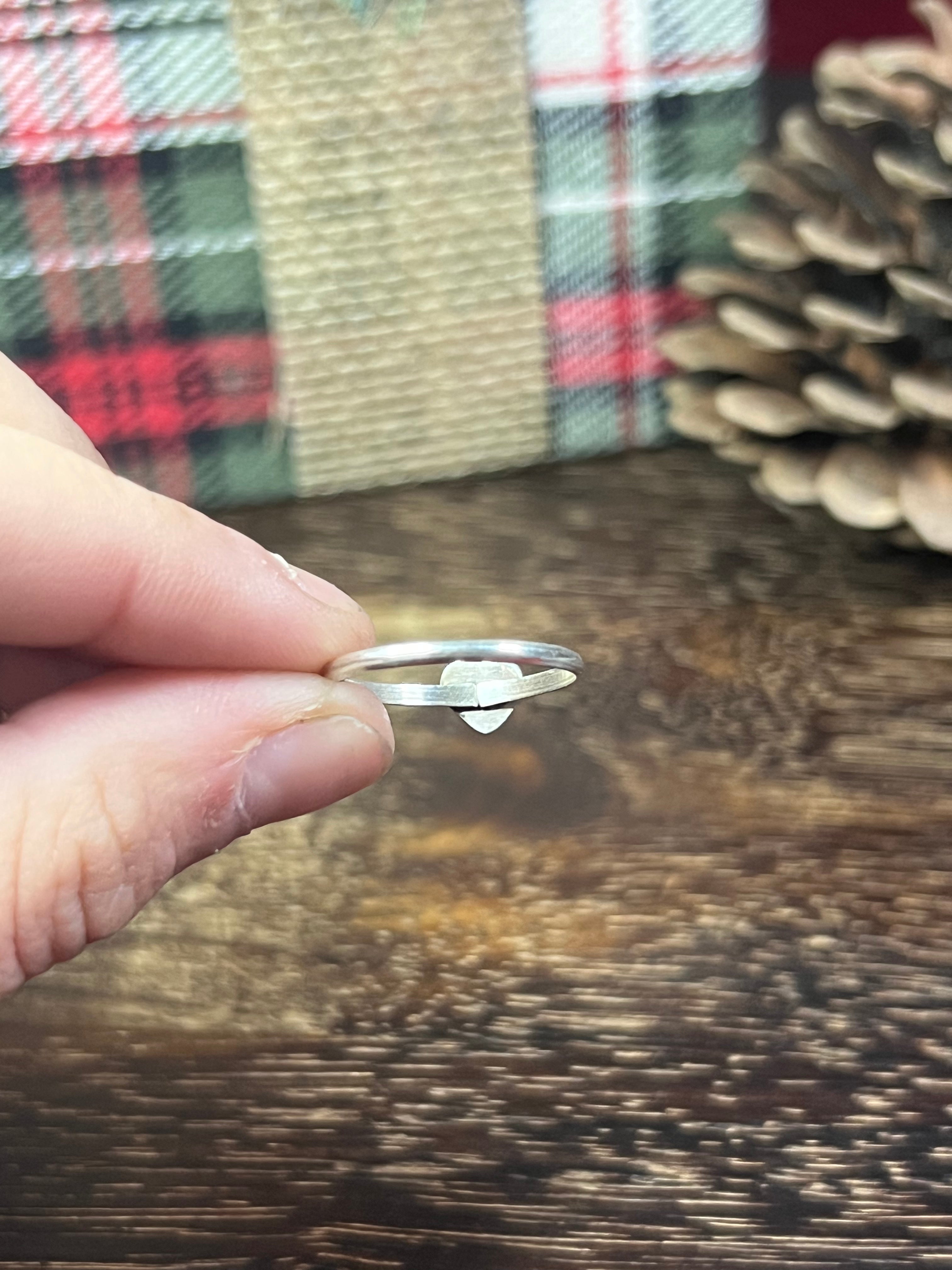 Navajo Made Sterling Silver Ring